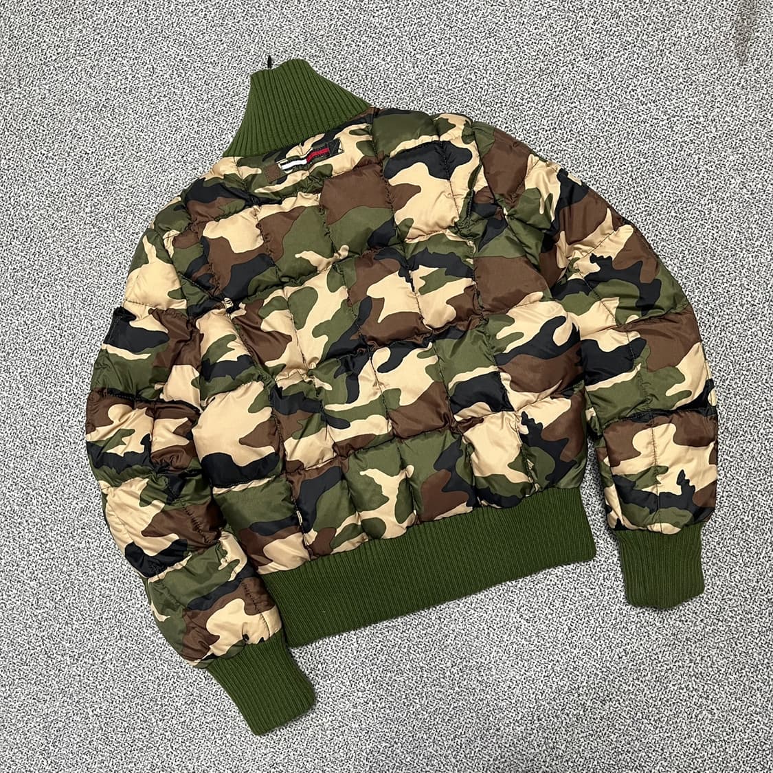 타미힐피거  카모 퀄팅 푸퍼 자켓 상품이미지4