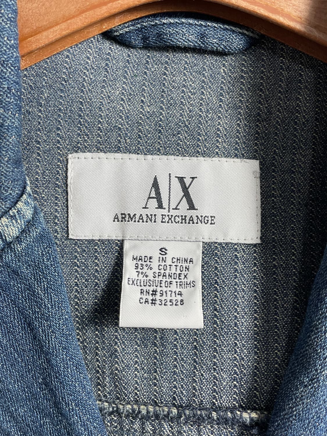 AX 아르마니 익스체인지 데님 자켓 상품이미지2