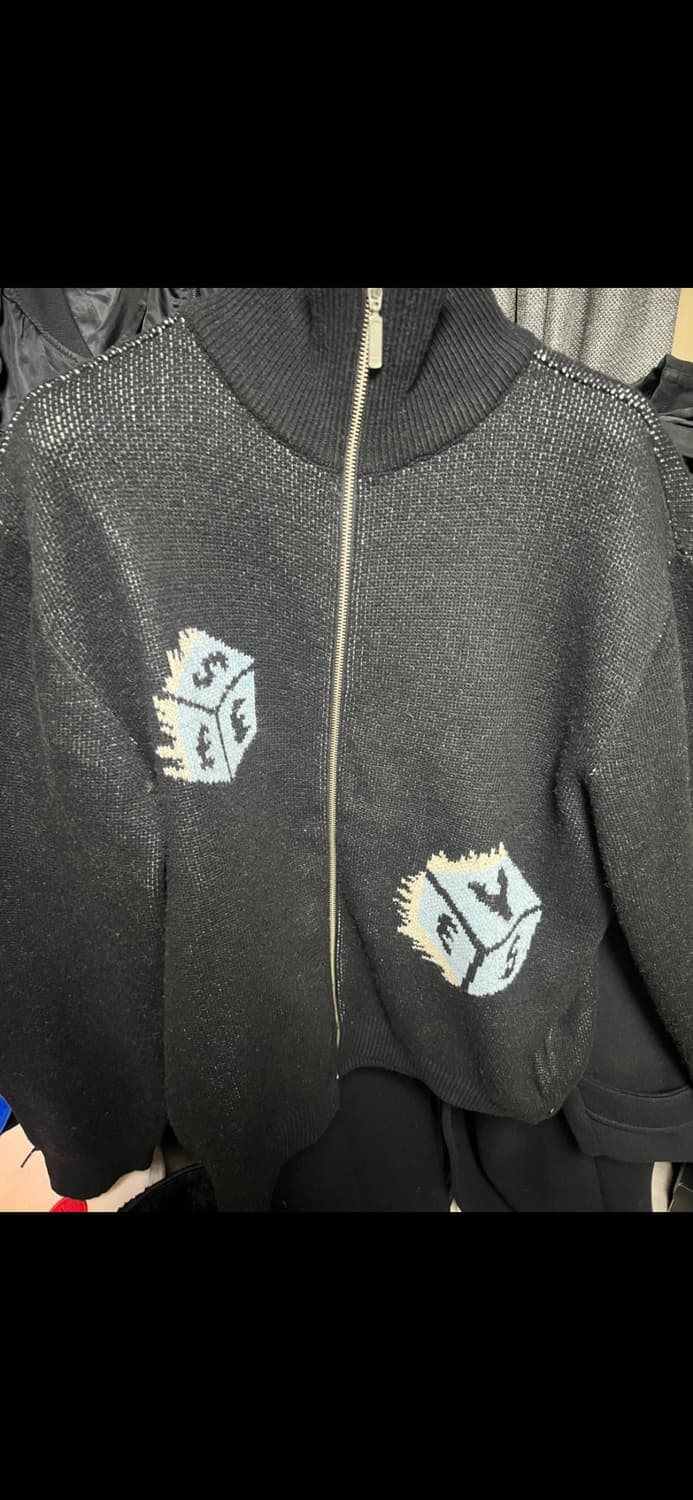 예스아이씨 니트집업 xl 상품이미지1