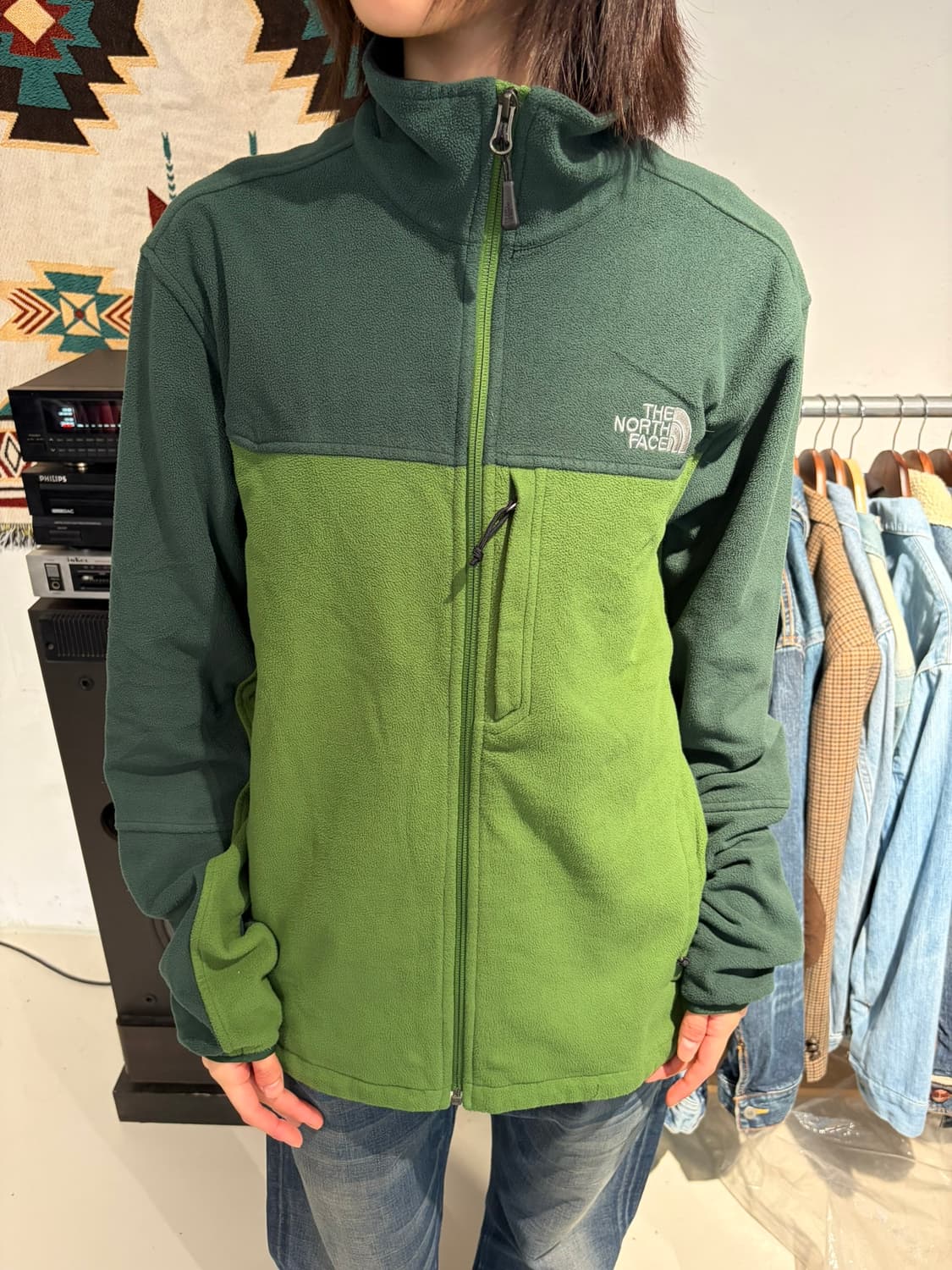 The North Face 투톤 배색 플리스 상품이미지2