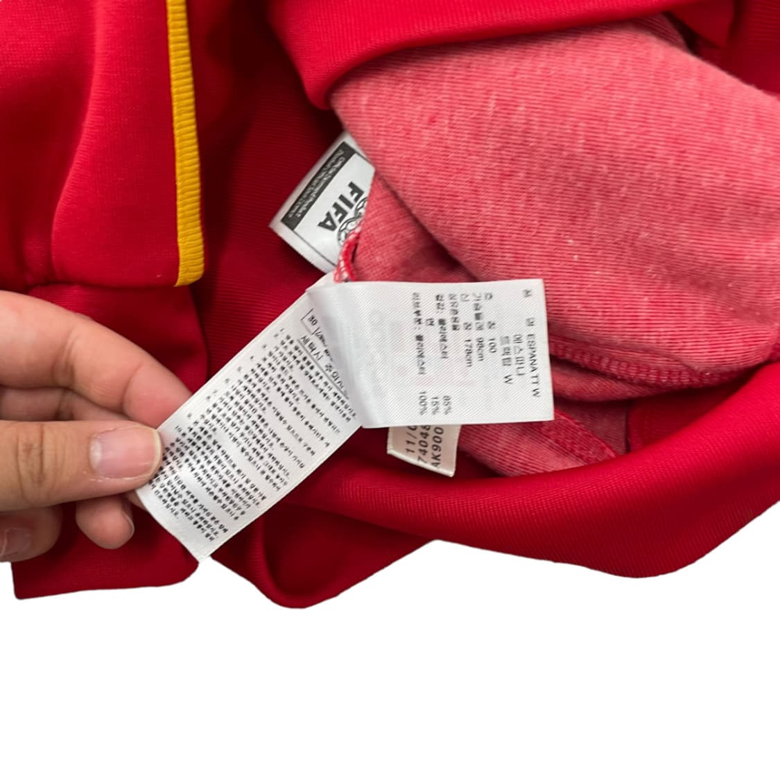 아디다스 sst 에스파냐 레드 트랙탑 100 상품이미지5