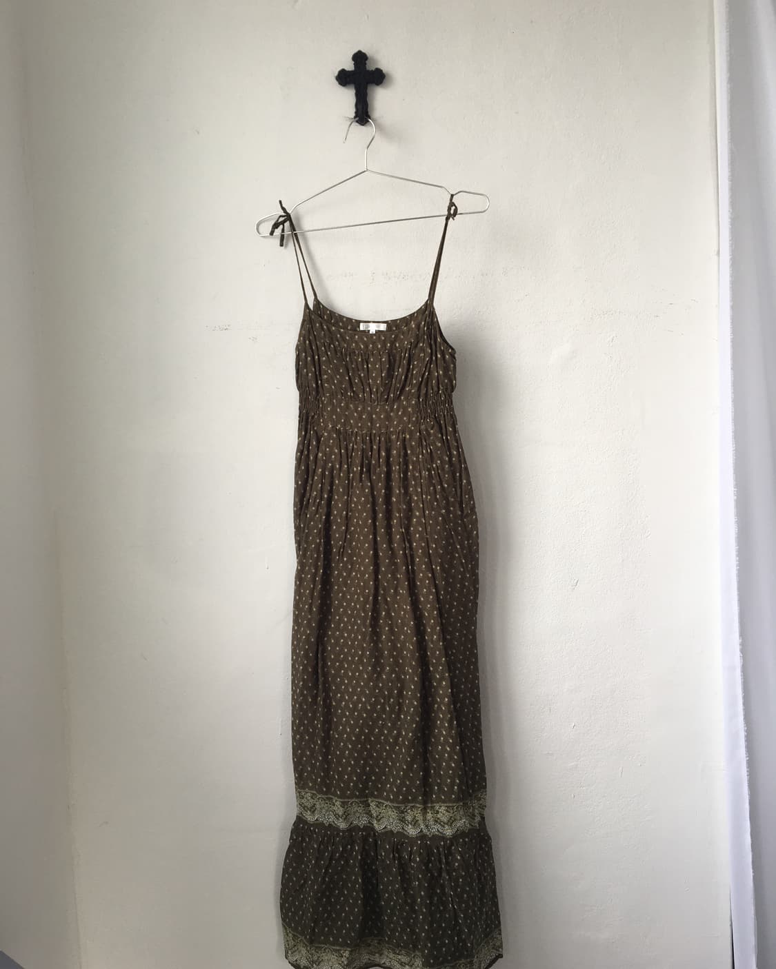 Pattern printing sleeveless onepiece 상품이미지2