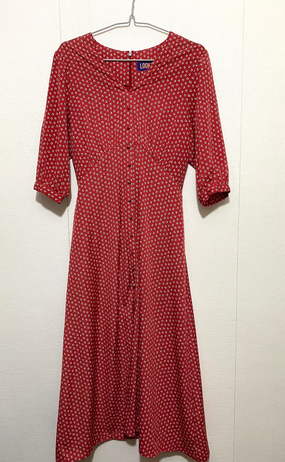 룩캐스트 스테디셀러 프린팅 롱 원피스 상품이미지3