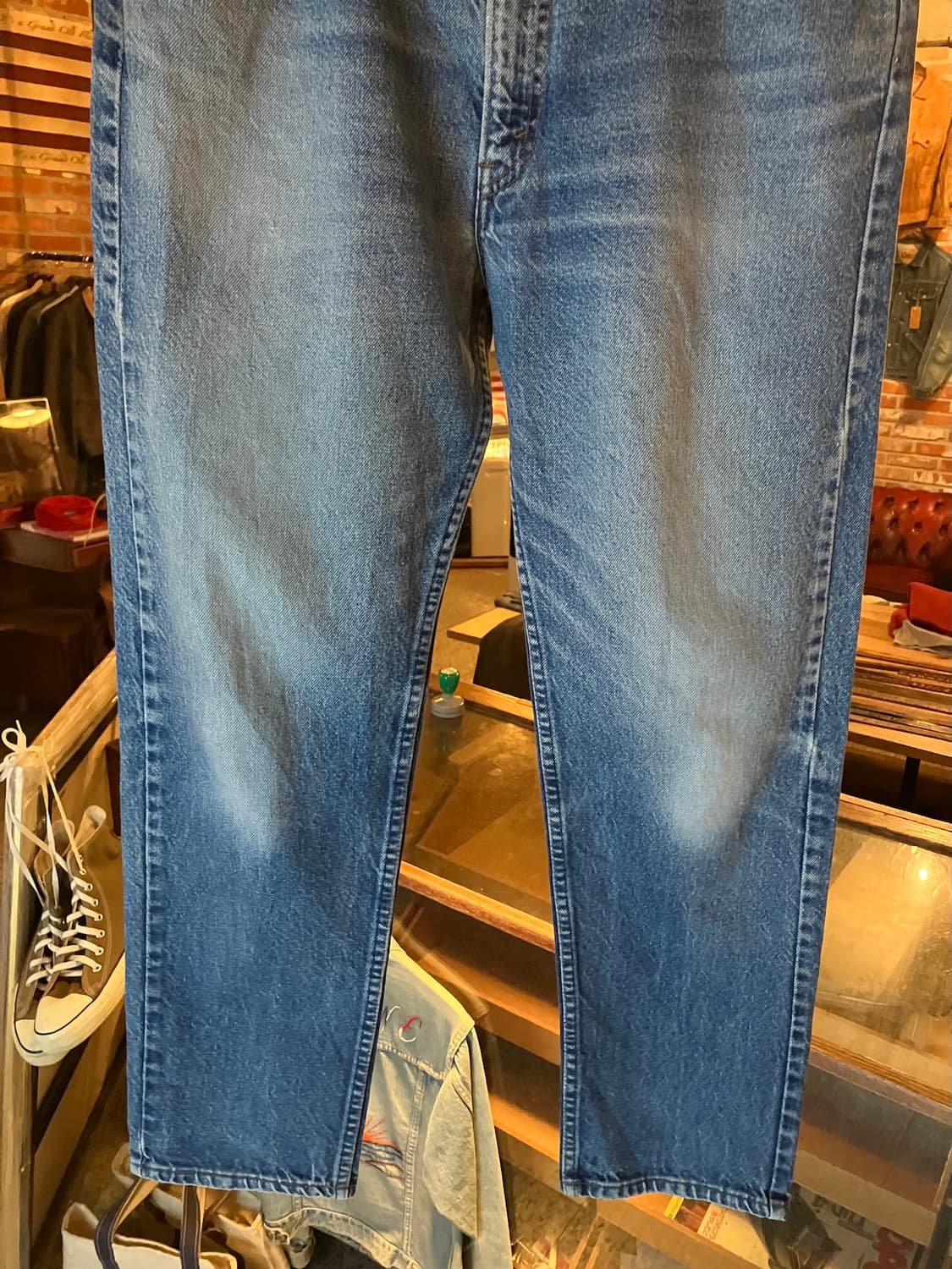 80s USA 빈티지 리바이스 505 데님 팬츠 상품이미지4