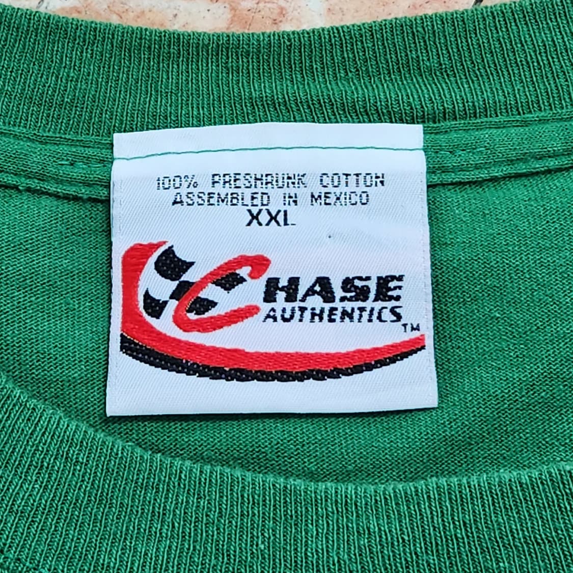 체이스 어센틱 Bobby Labonte 레이싱 티셔츠 2XL 상품이미지4