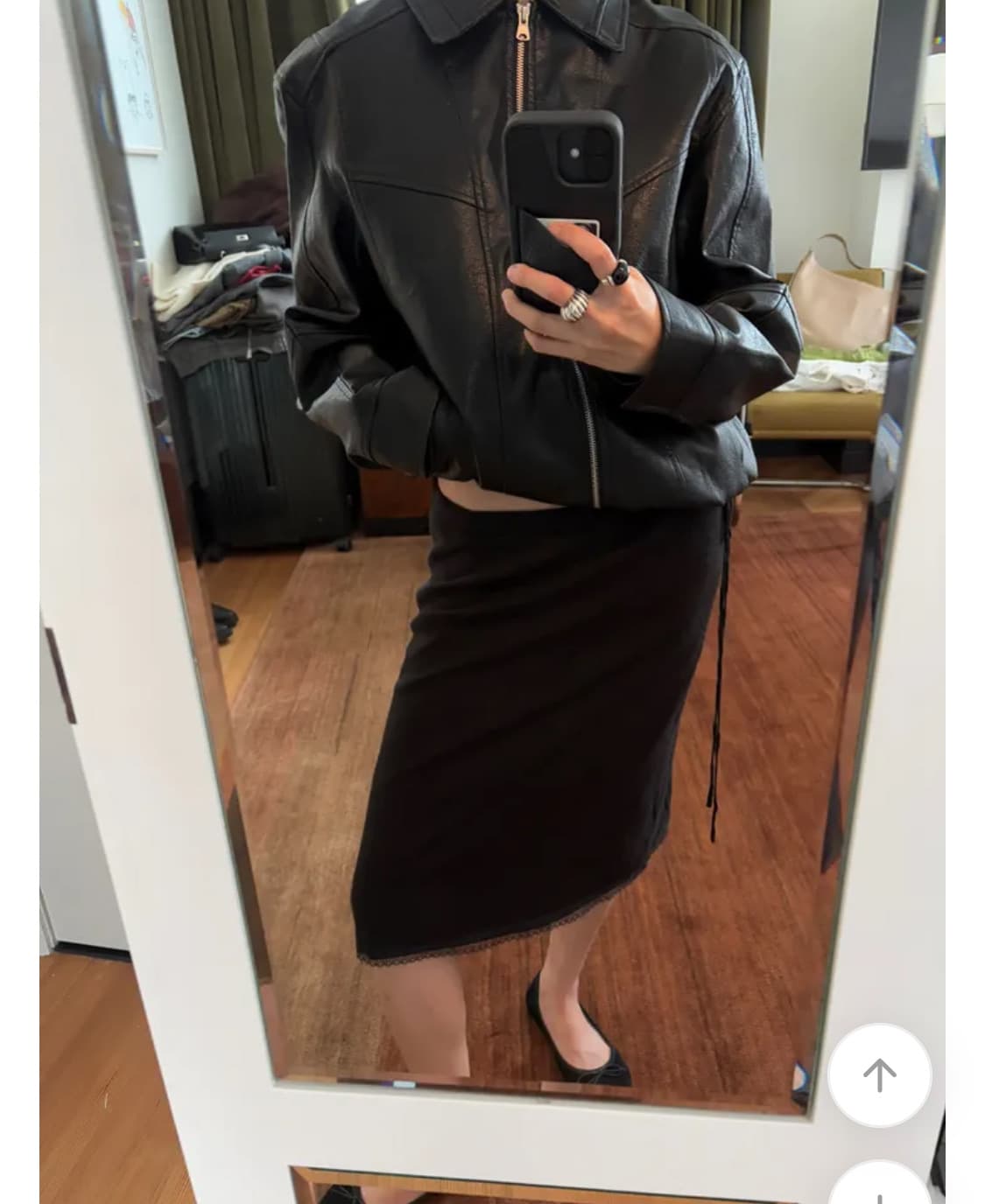 메이비베이비 레더자켓 상품이미지1