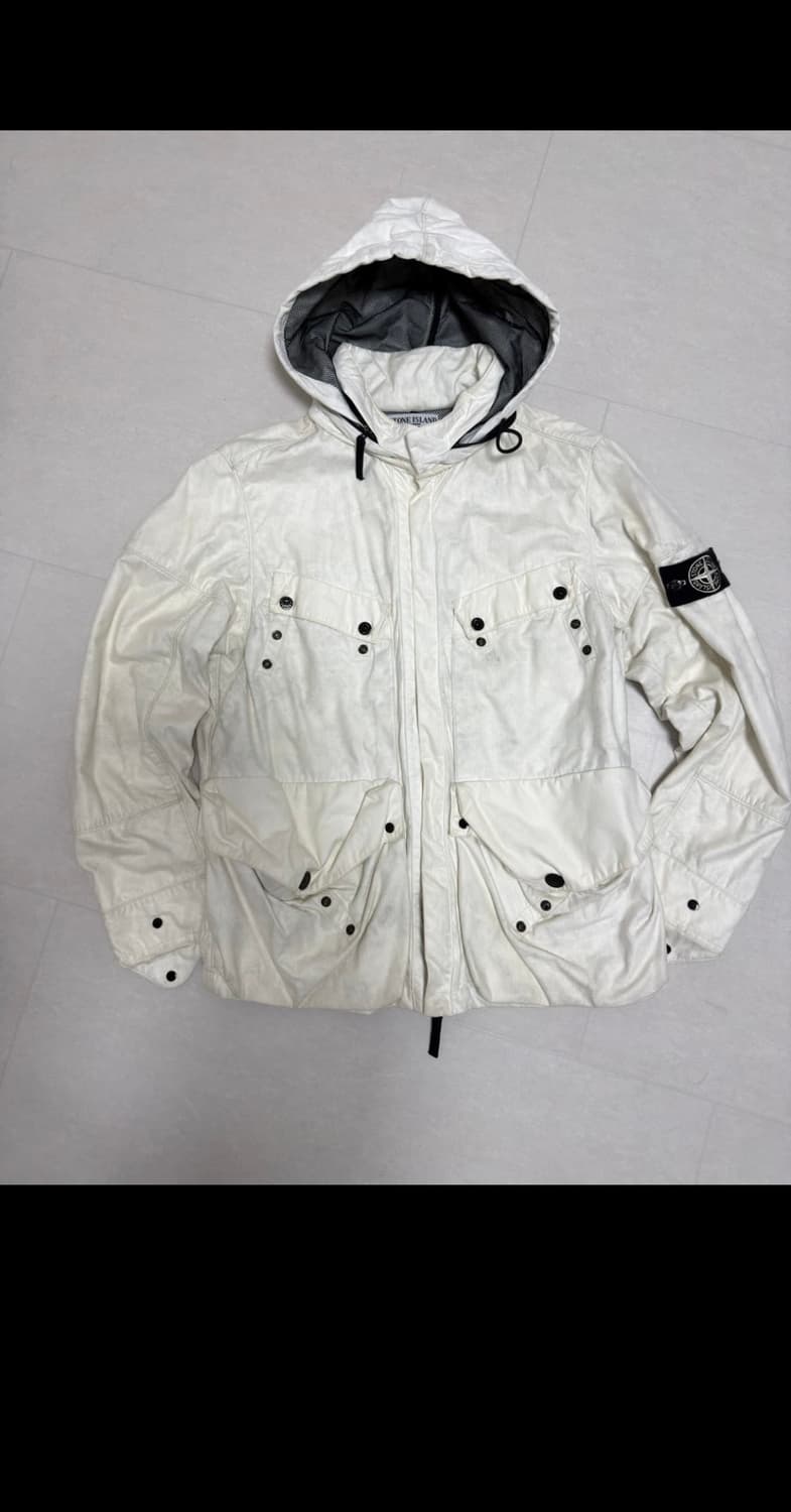 00's 스톤아일랜드 아카이브 Tyvek 화이트 자켓 상품이미지1