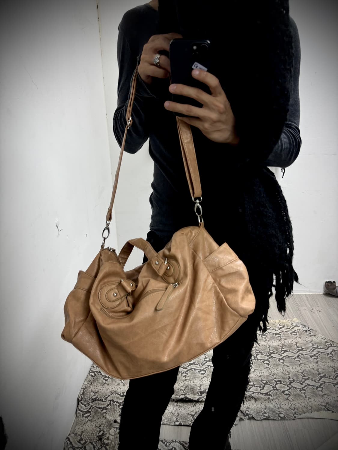 “Vintage” 00’s Mood 3 Zipper Detail Over 상품이미지3