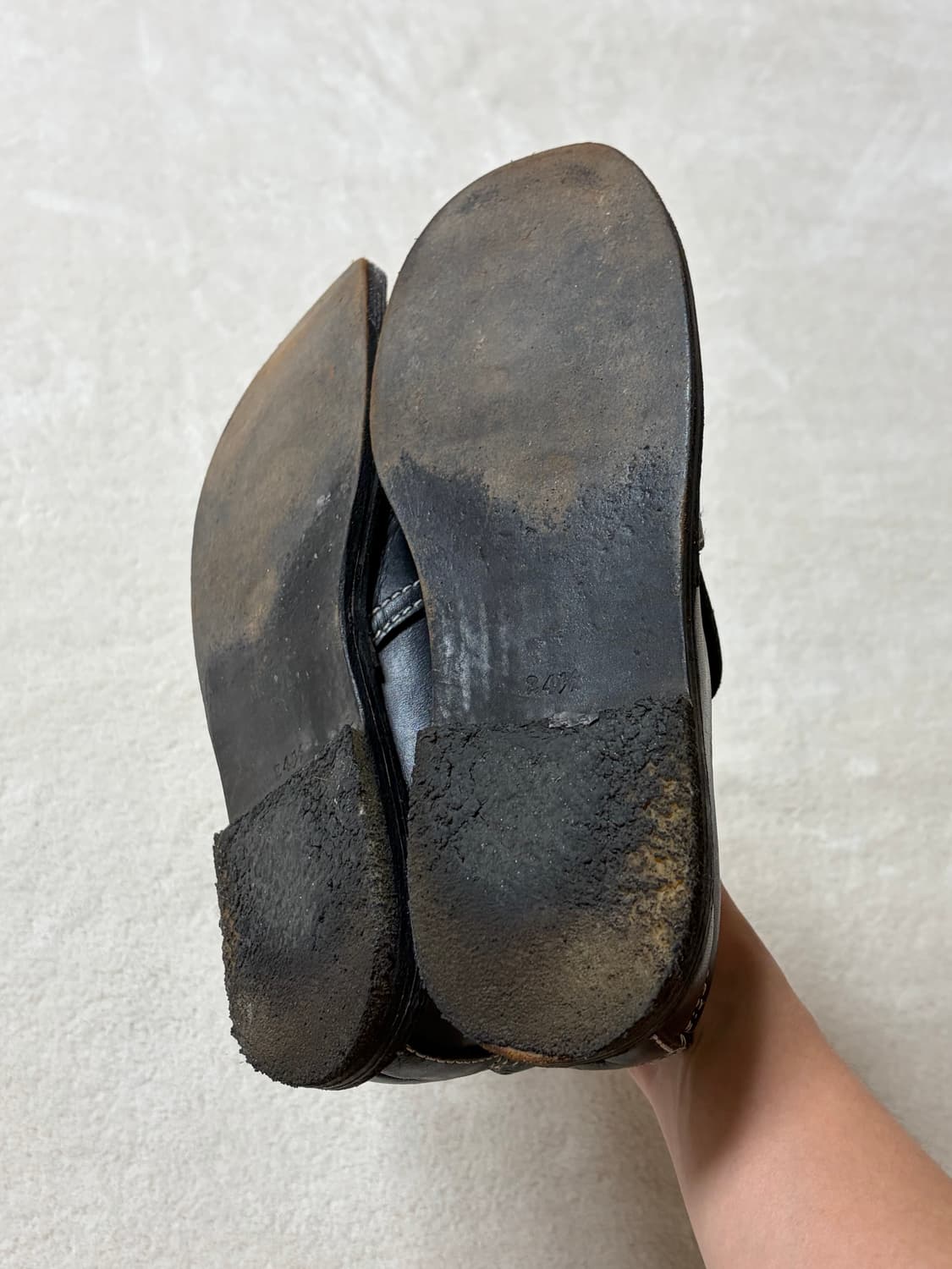 꼼데가르송 옴므 슬립온 더비슈즈 260 상품이미지3