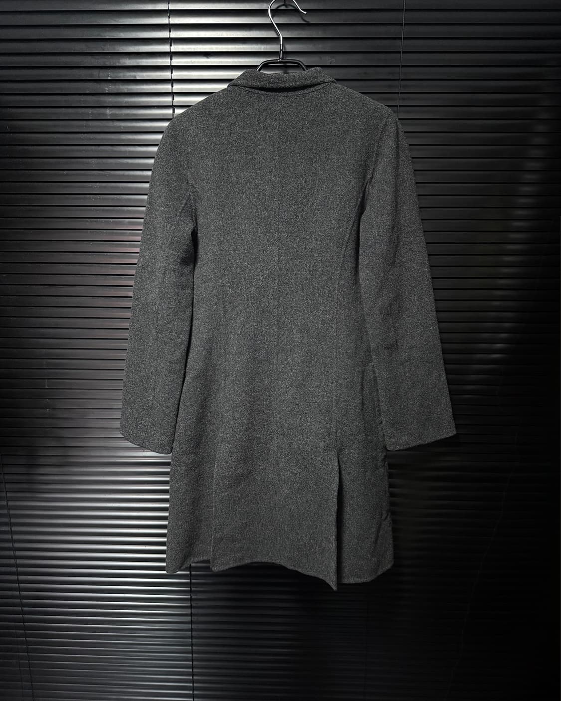 Theory 띠어리 울 코트 2버튼 차콜 S 하이넥 락시크 펑크 일본 상품이미지6