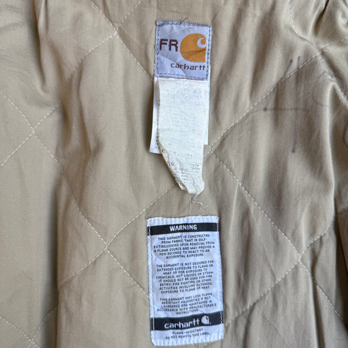 칼하트 FR 네이비 워크자켓 상품이미지3