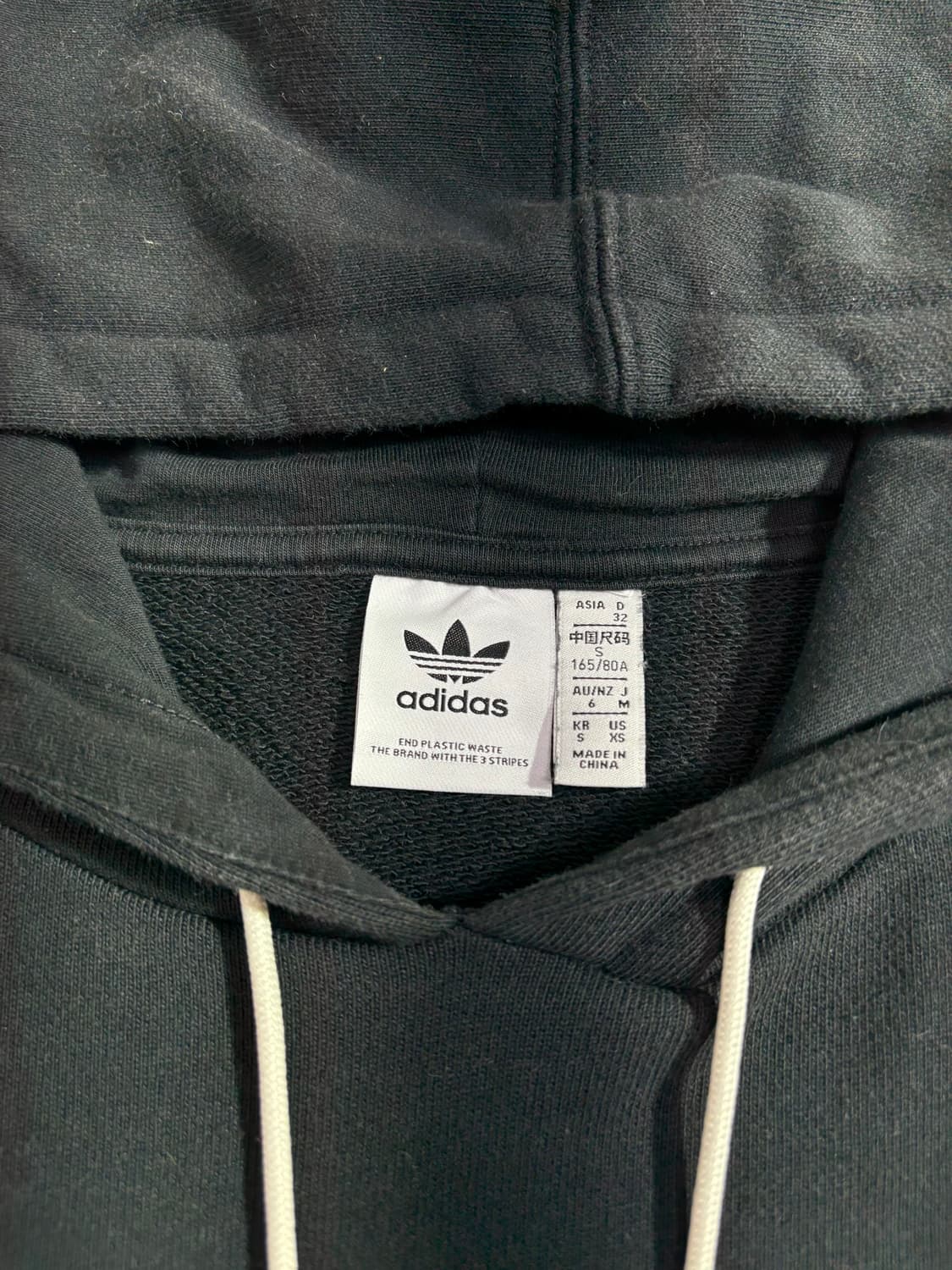 아디다스 빅로고 오버핏 후드  상품이미지8