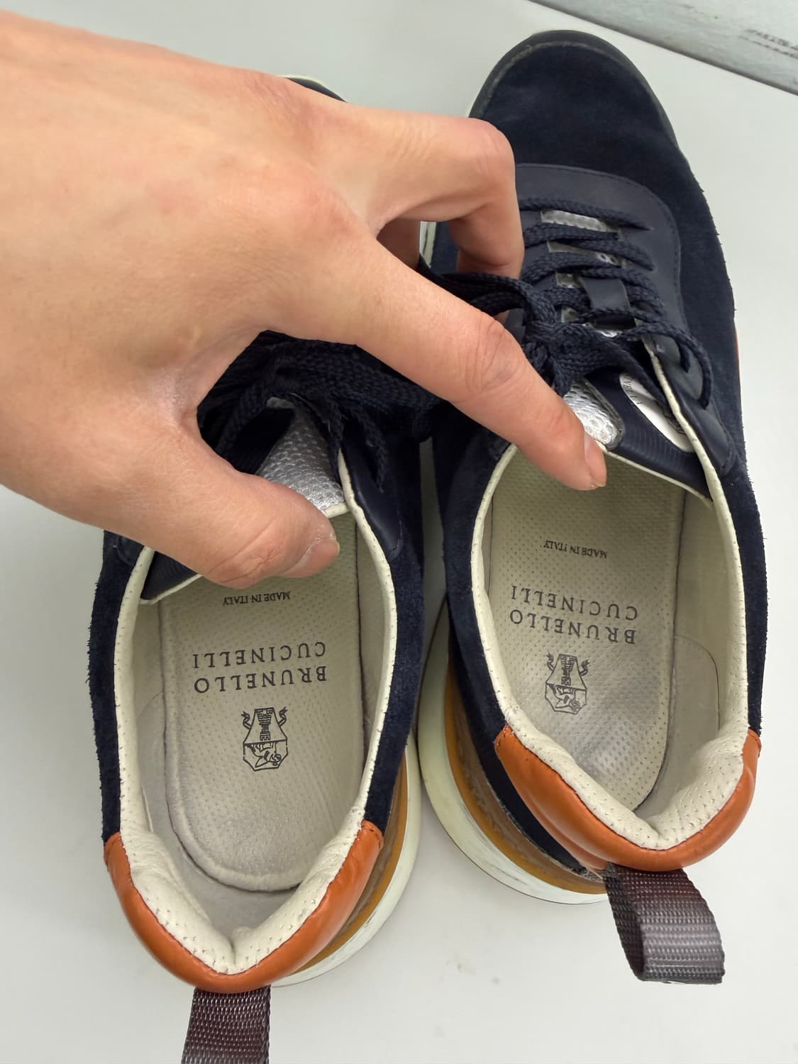 정품) 브루넬로 쿠치넬리 남성 스니커즈 41 상품이미지8