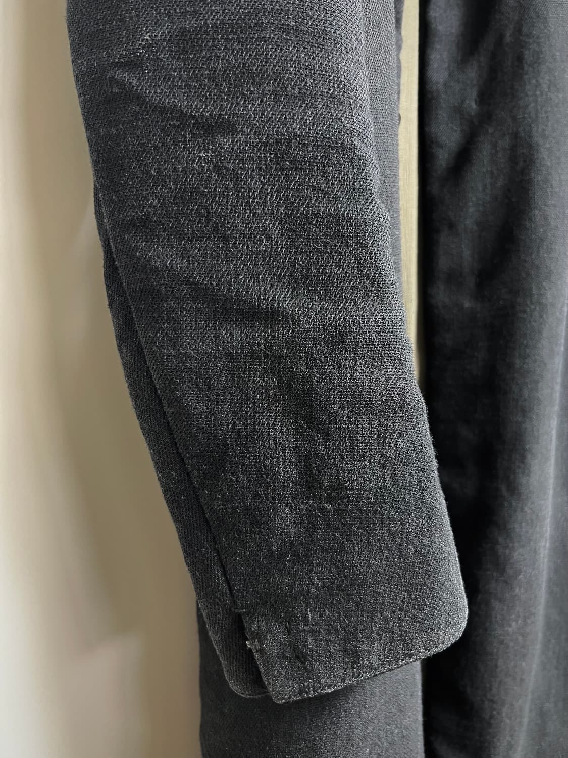 layer 0 wool coat 레이어 제로 울 코트 50sz 상품이미지7