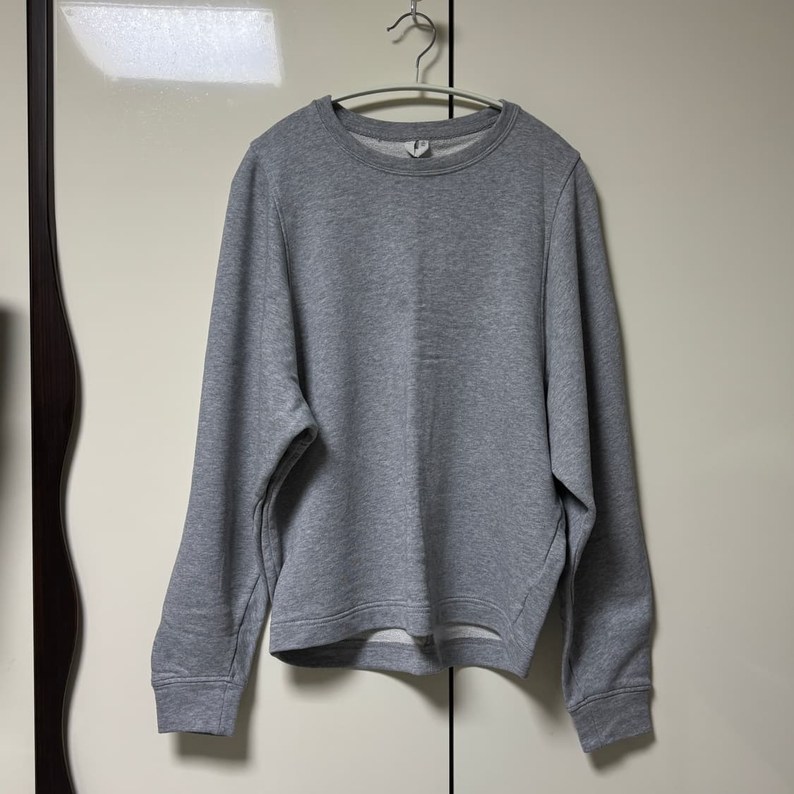 아르켓 커브드 스웻셔츠 S 그레이 상품이미지1