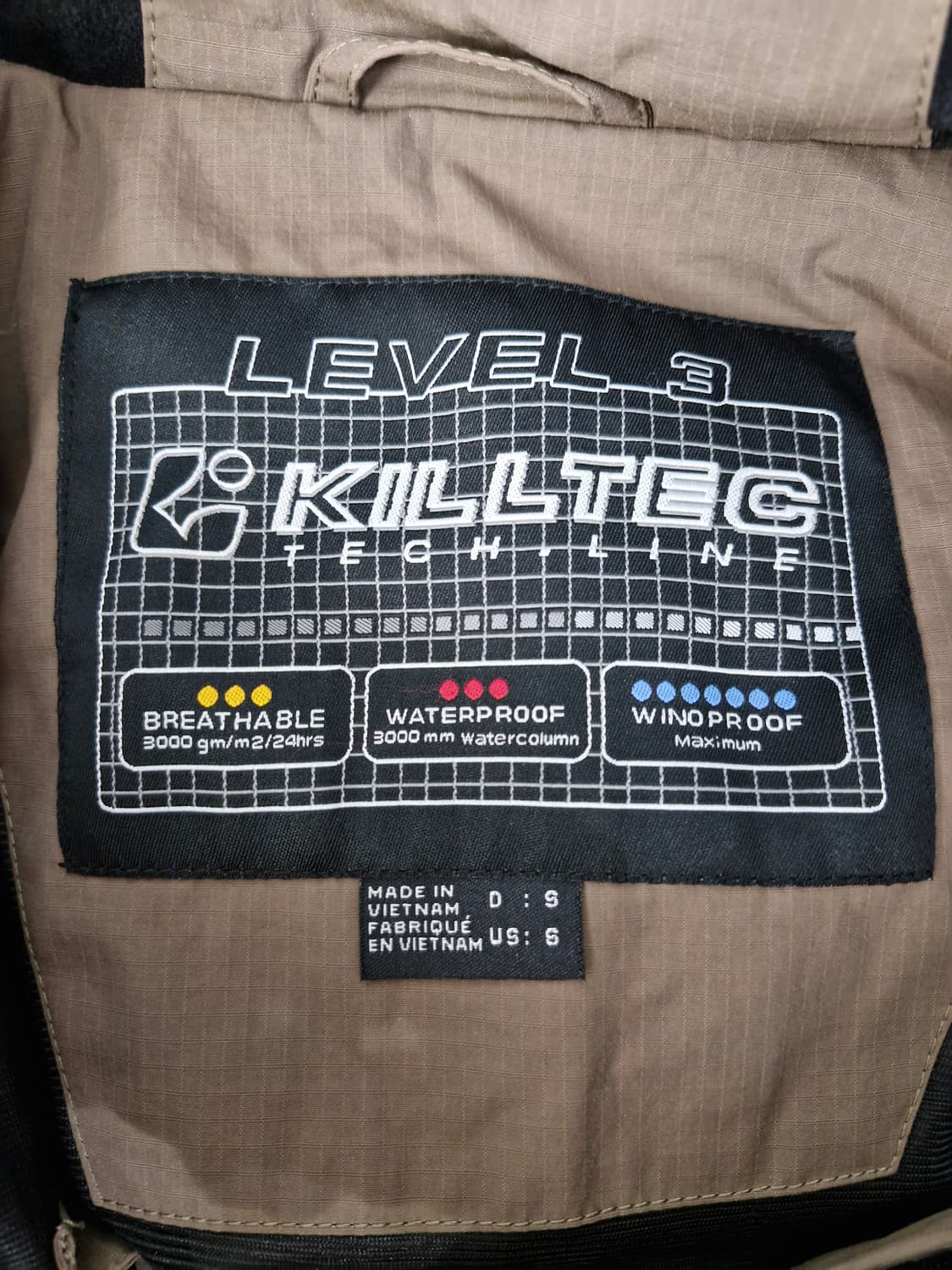 킬텍 KILLTEC 스키 자켓 브라운_S 상품이미지6