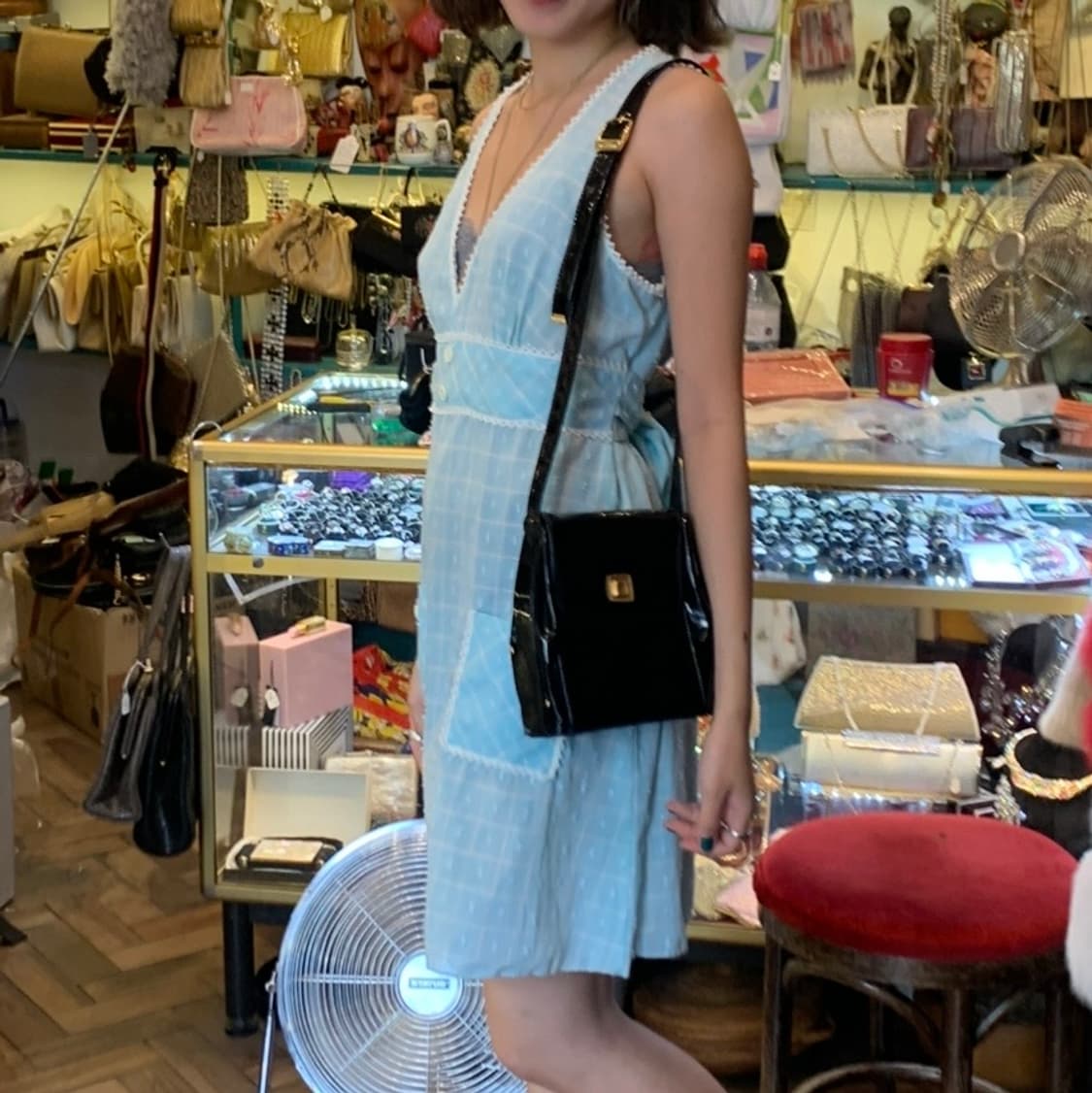 Jane Shilton 에나멜 숄더백 상품이미지6