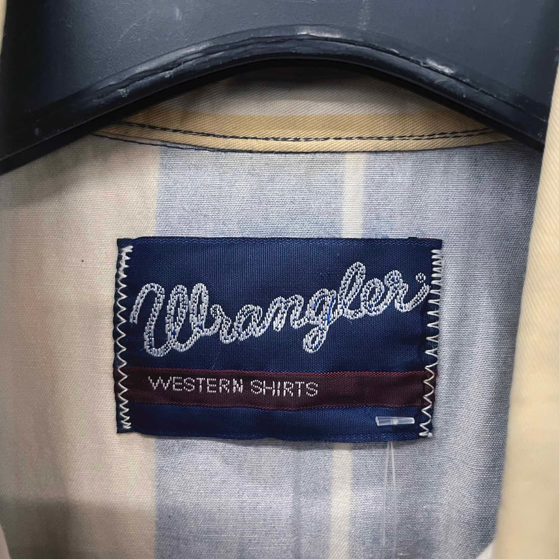 90s 랭글러 펄 스냅 멀티 스트라이프 패턴 웨스턴 셔츠 N507 상품이미지8