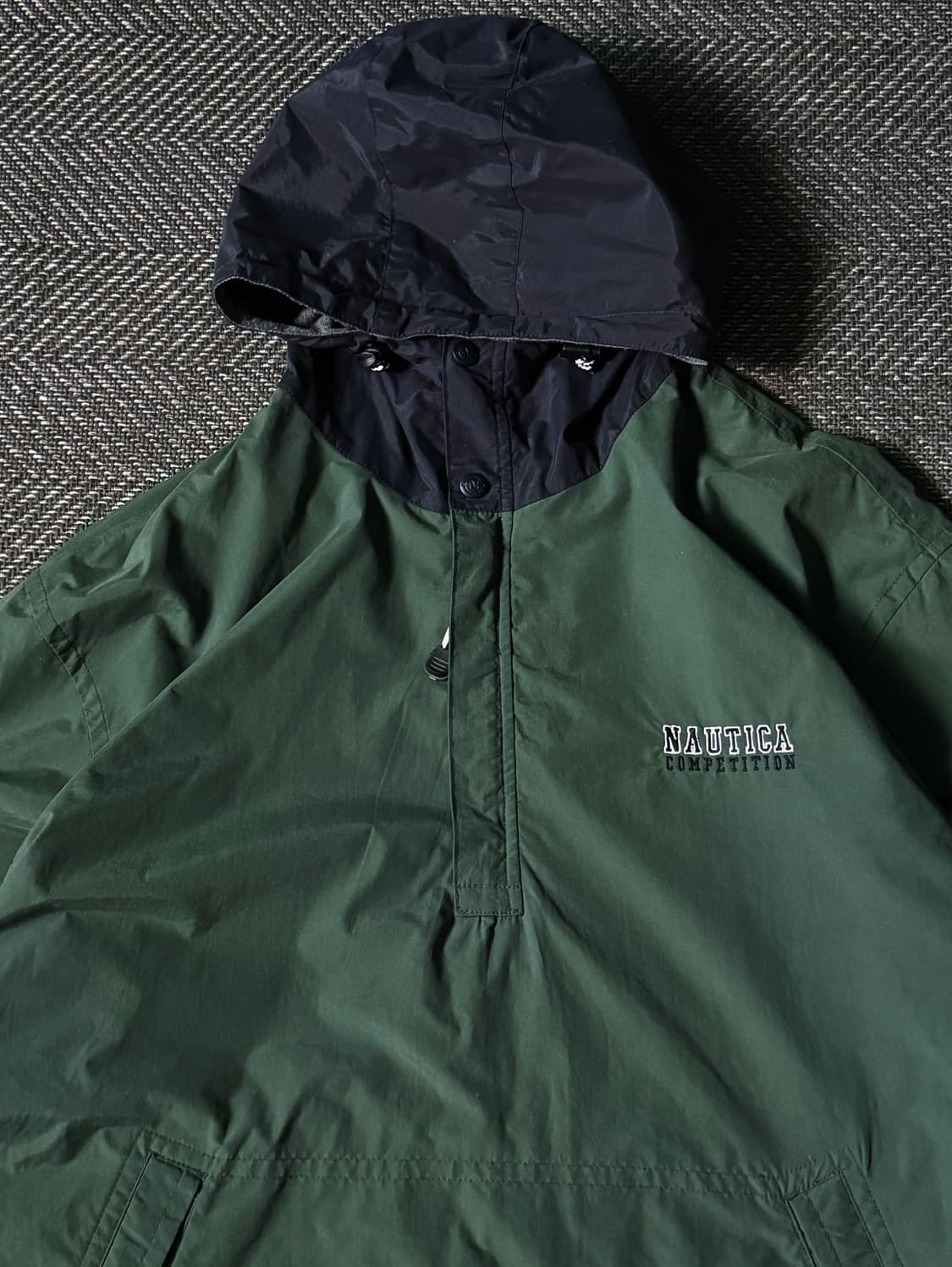 90s 노티카 올드스쿨 나일론 후드 아노락 자켓 (110) 상품이미지2