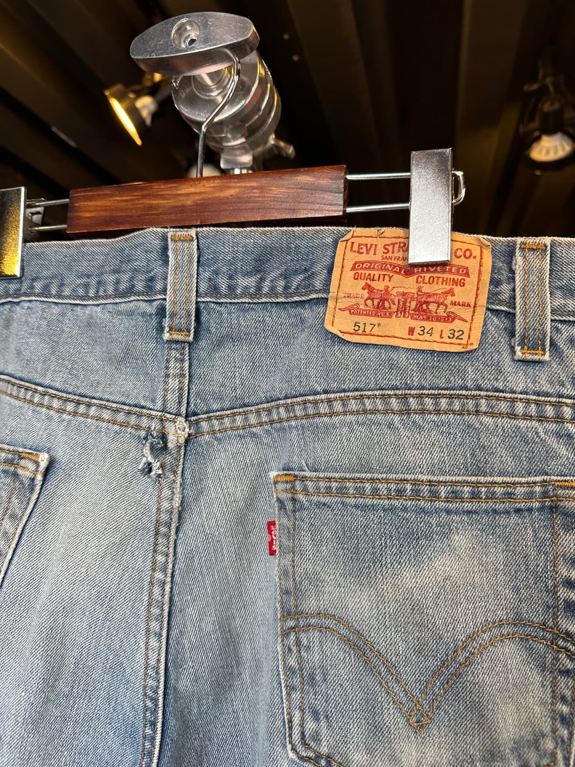 리바이스517 부츠컷 데님 팬츠 34x32 상품이미지7