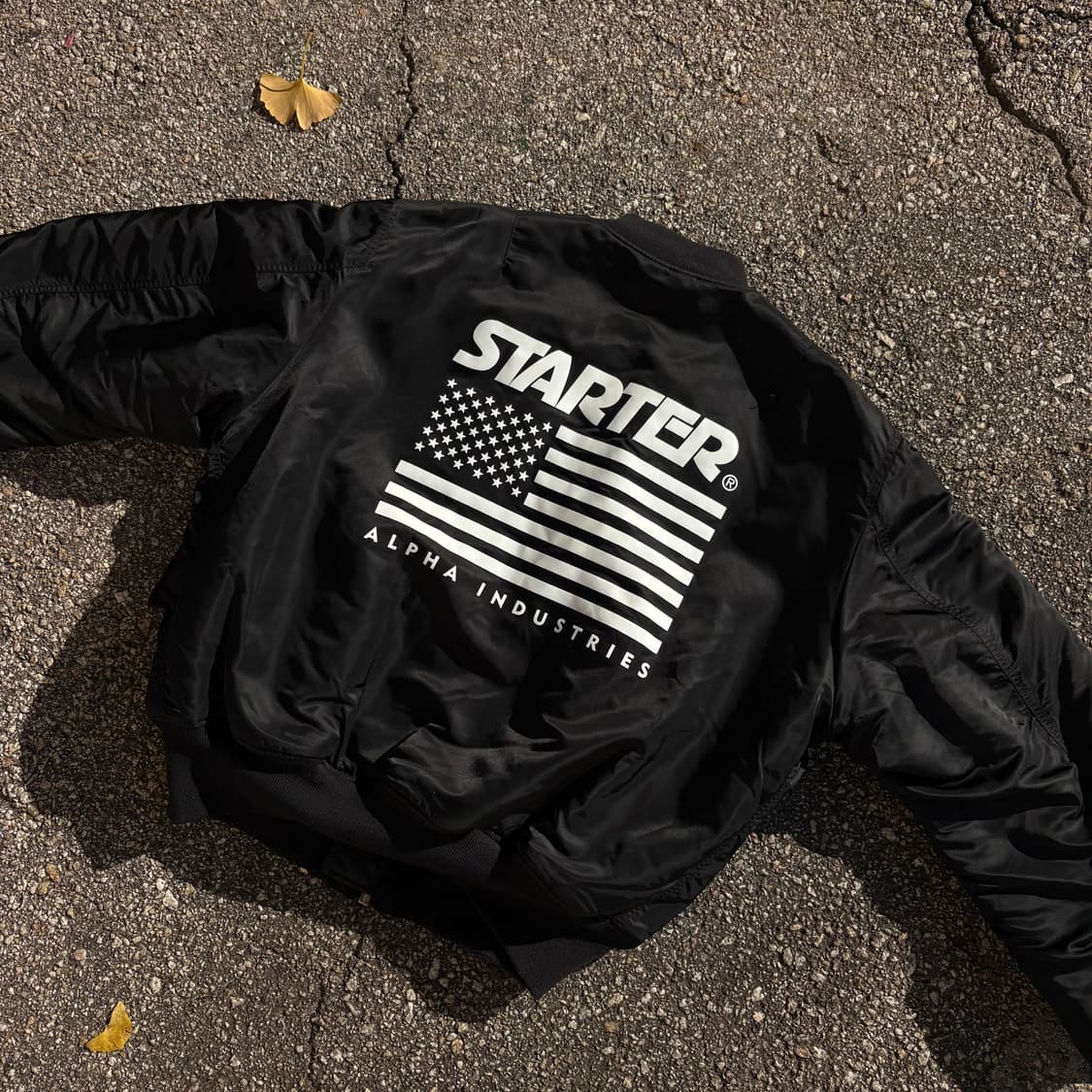Starter x Alpha 쉐르파 리버시블 Ma-1 자켓 상품이미지1