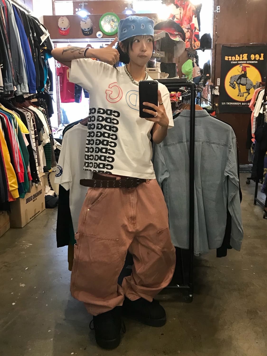 🩷 꼼데가르송 X 안티소셜클럽 콜라보 반팔 티셔츠 🩷 상품이미지5