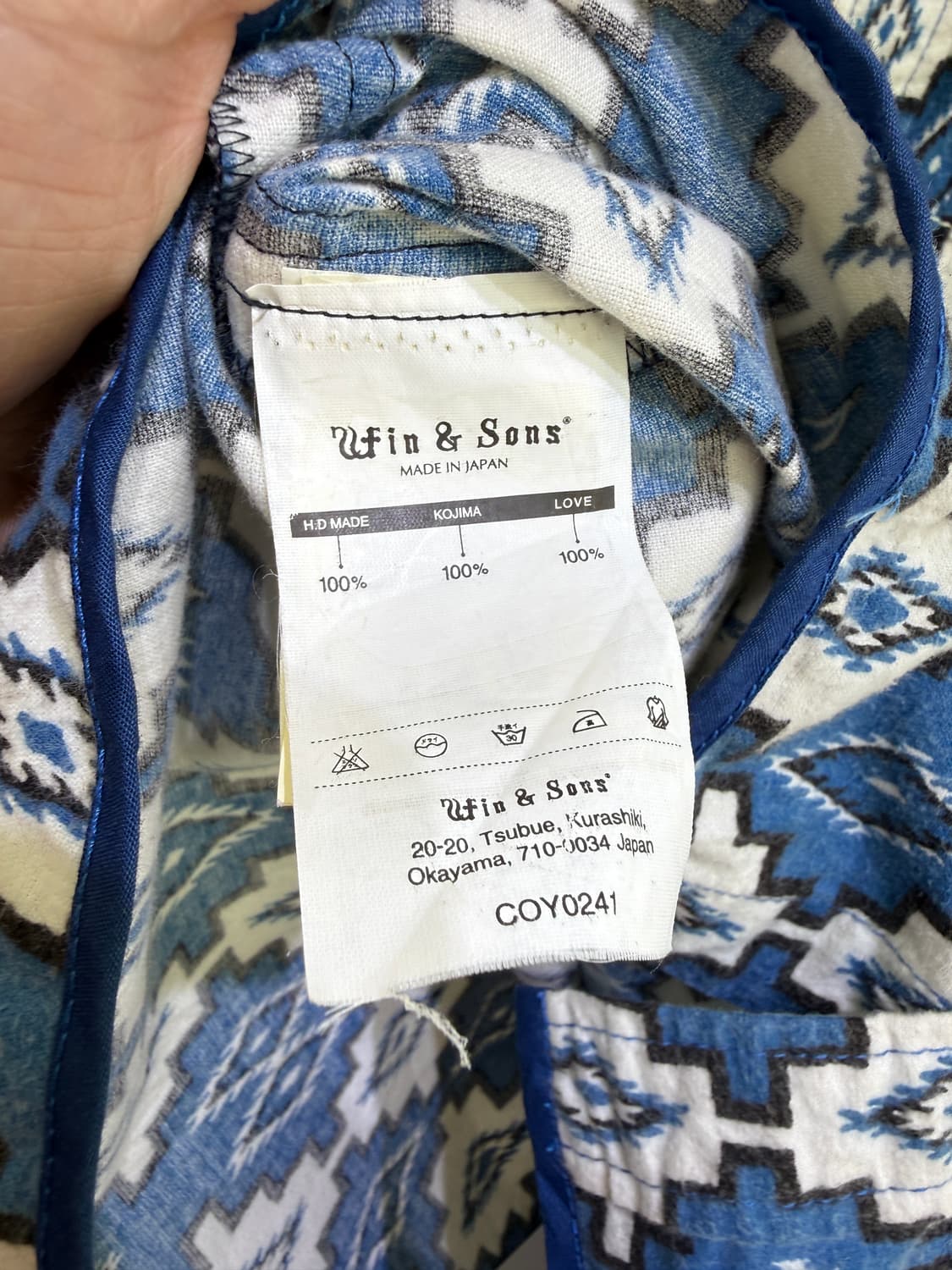 WIN & SON (Made in Japan) 웨스턴 셔츠 상품이미지7