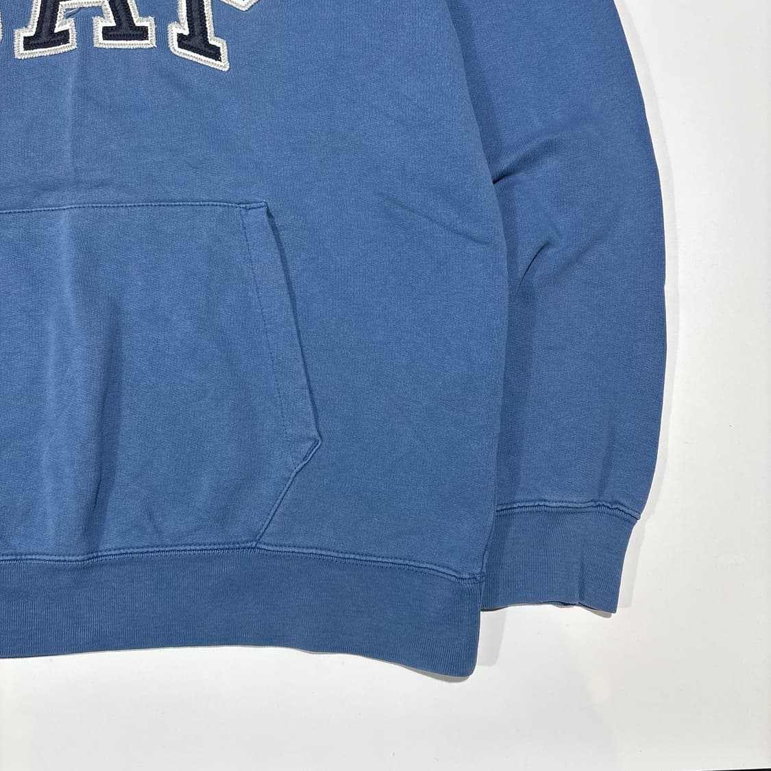 갭 블루 빅 로고 후드티 상품이미지3