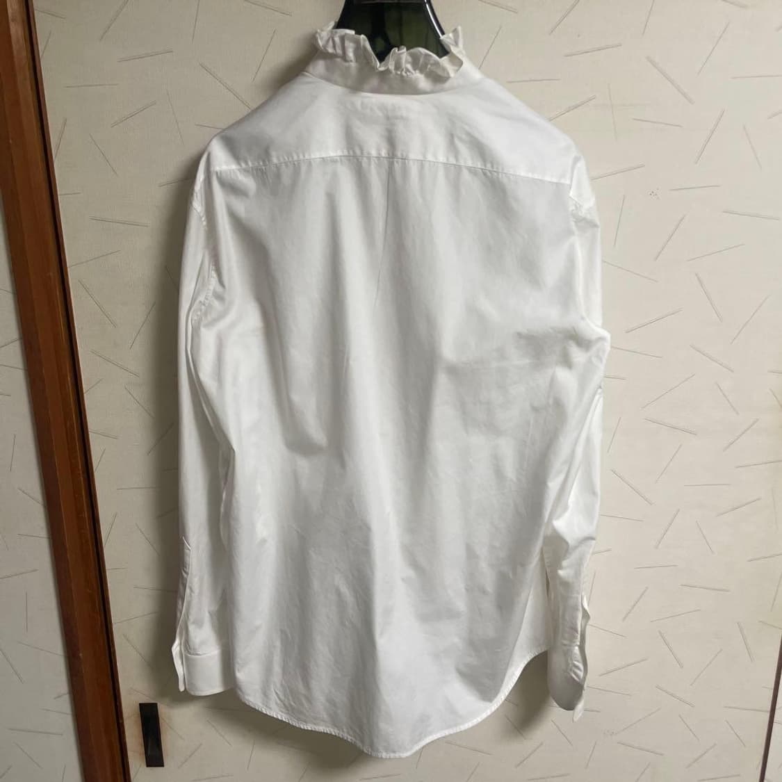 [NCT 착용] 셀린느 21AW 러플 포플린 셔츠 상품이미지9