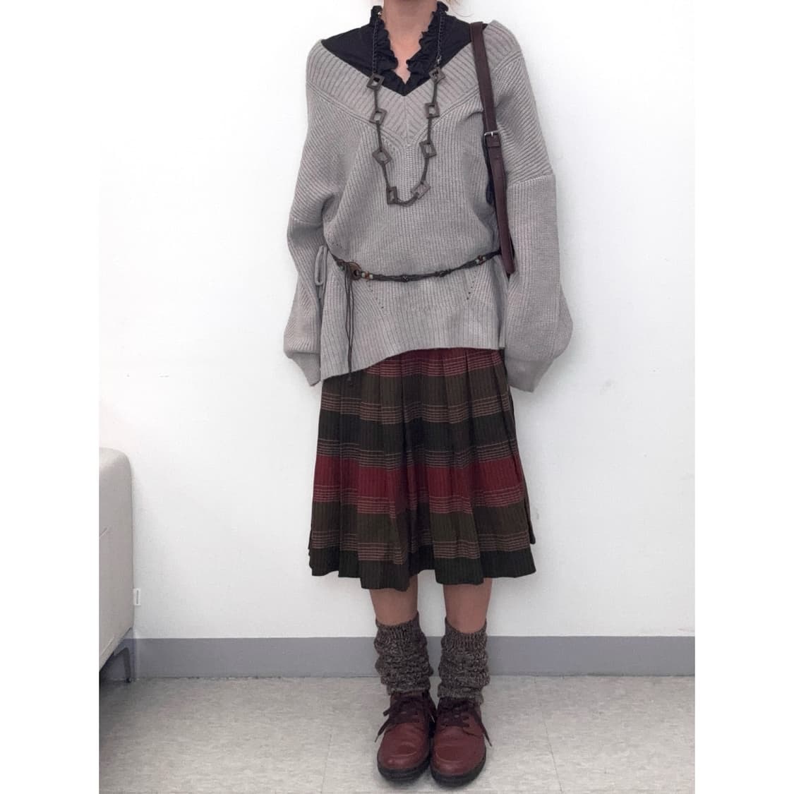 브라운 보헤미안 에스닉 히피 벨트 상품이미지3