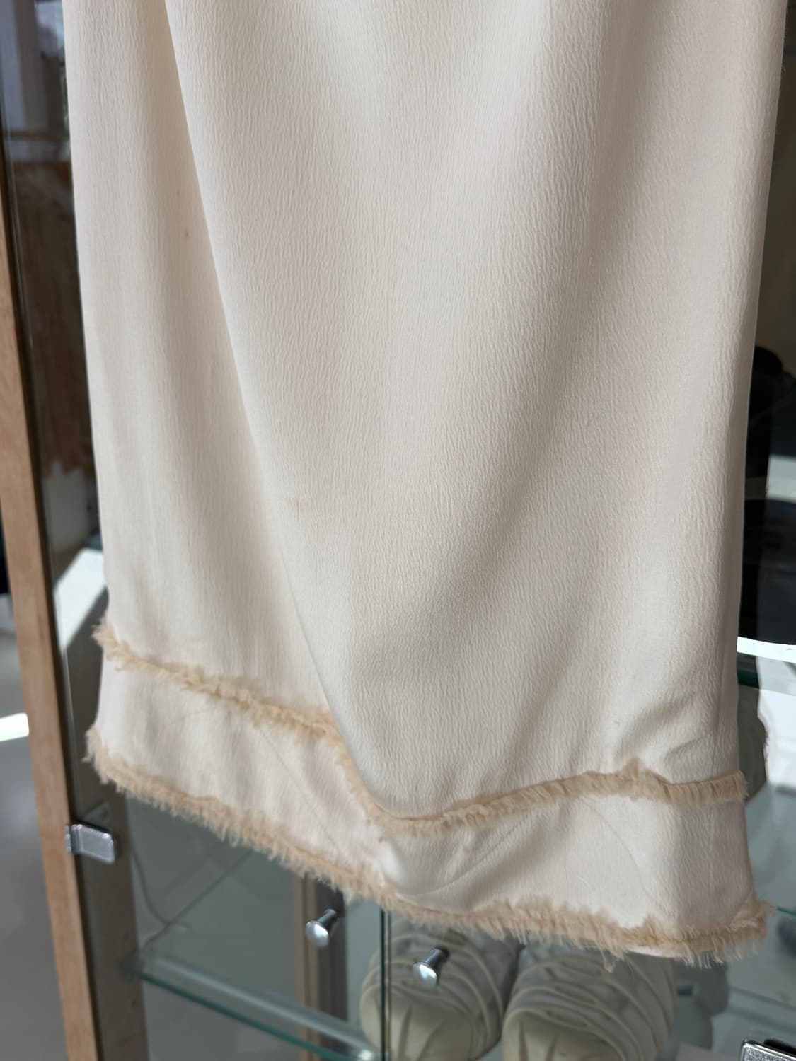 90s frill silk skirts 상품이미지3