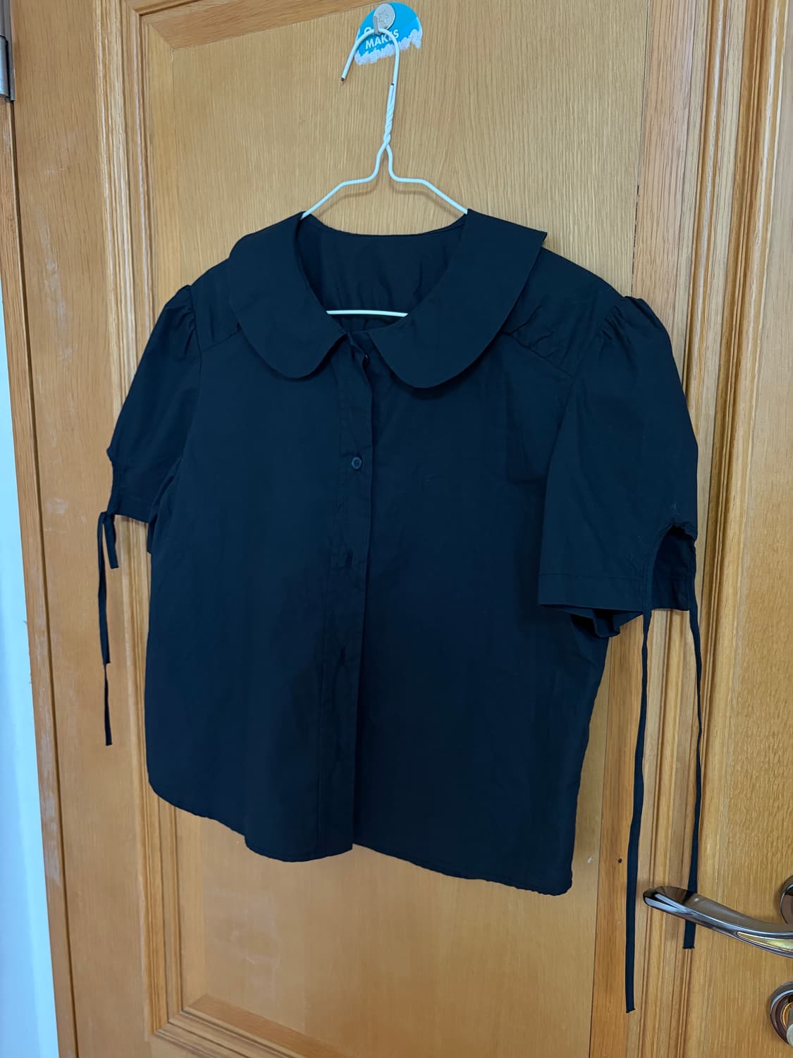 COSMOSS puff peter pan collar shirt 상품이미지3