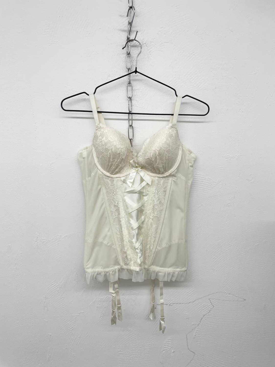 에메필 화이트페어리 레이스 가터 코르셋  상품이미지4