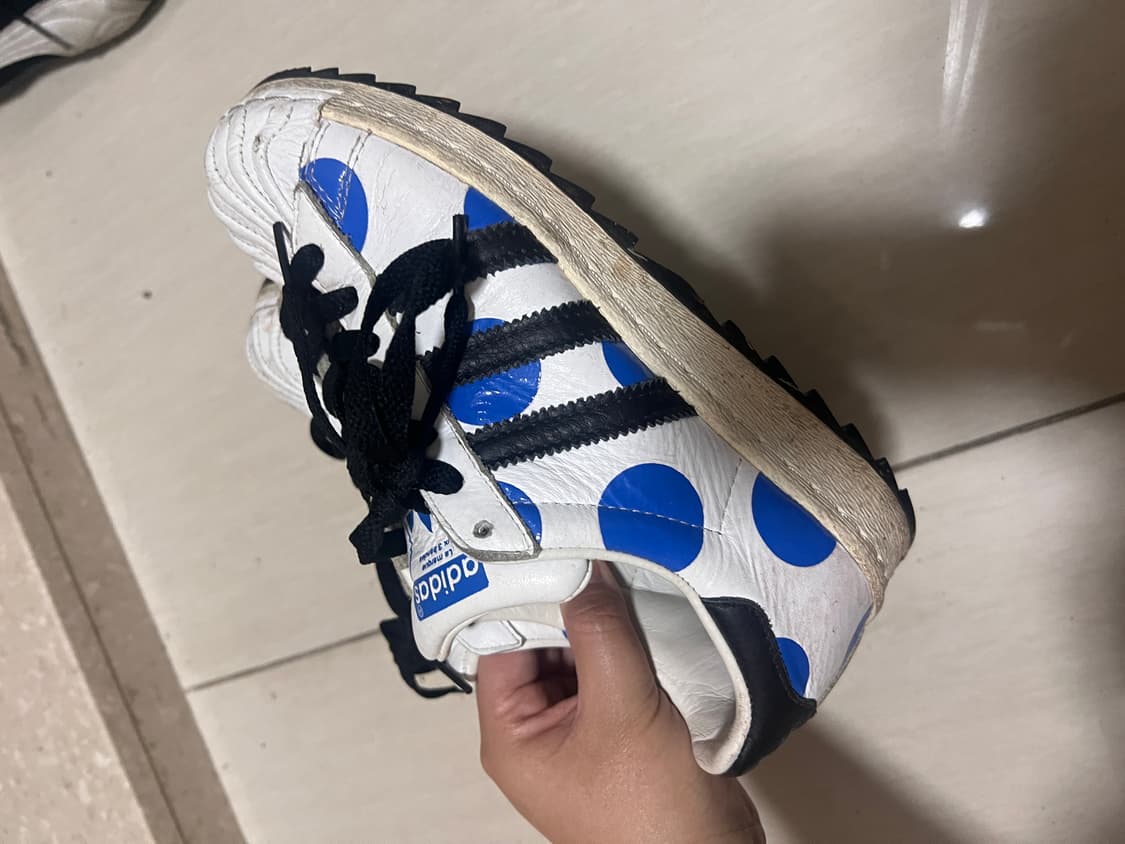 아디다스 제레미스캇 콜라보 슈퍼스타 220사이즈(230맞음) 상품이미지2