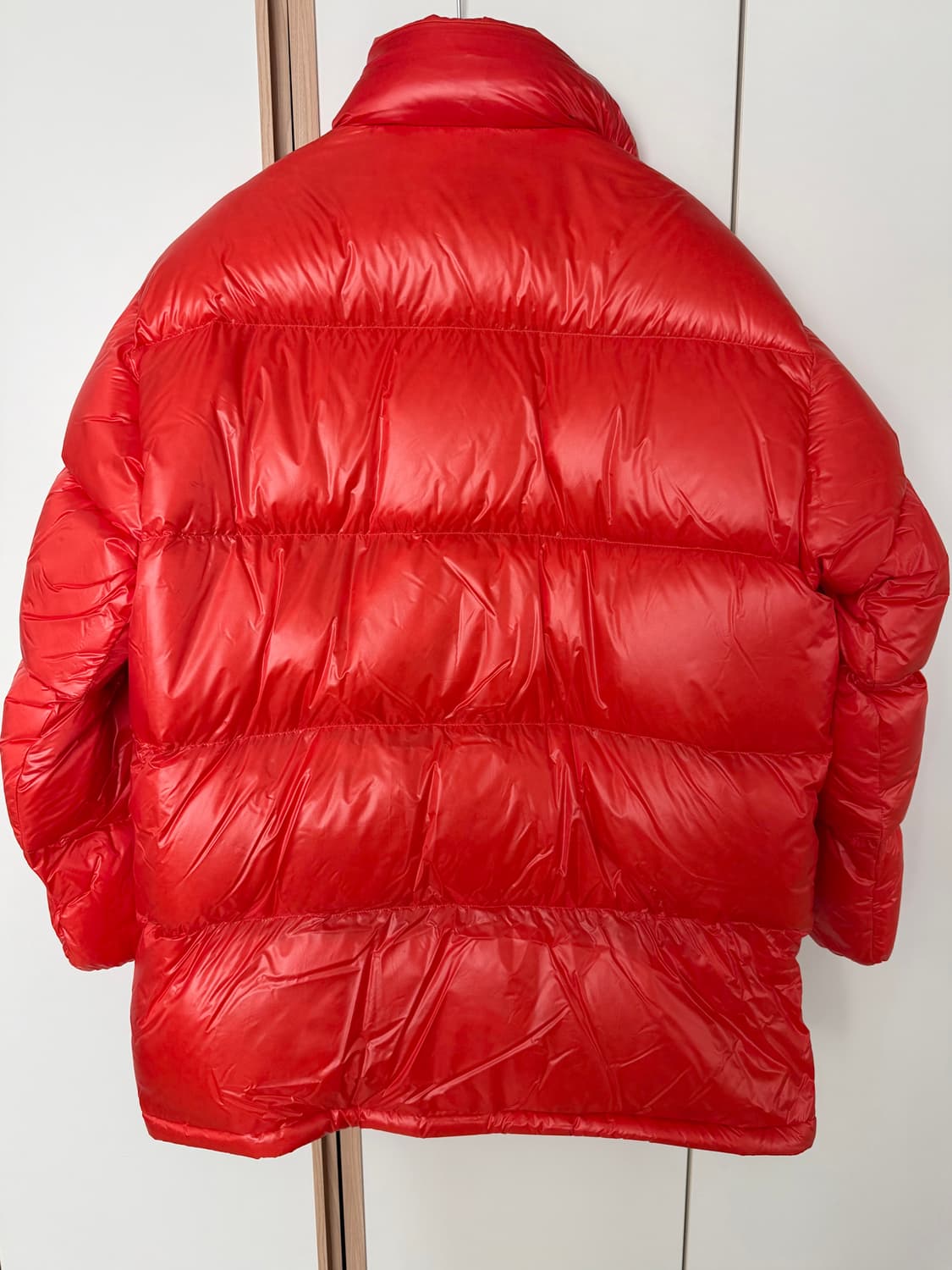 L) BEAMS 빔즈 다운 패딩 레드 상품이미지2