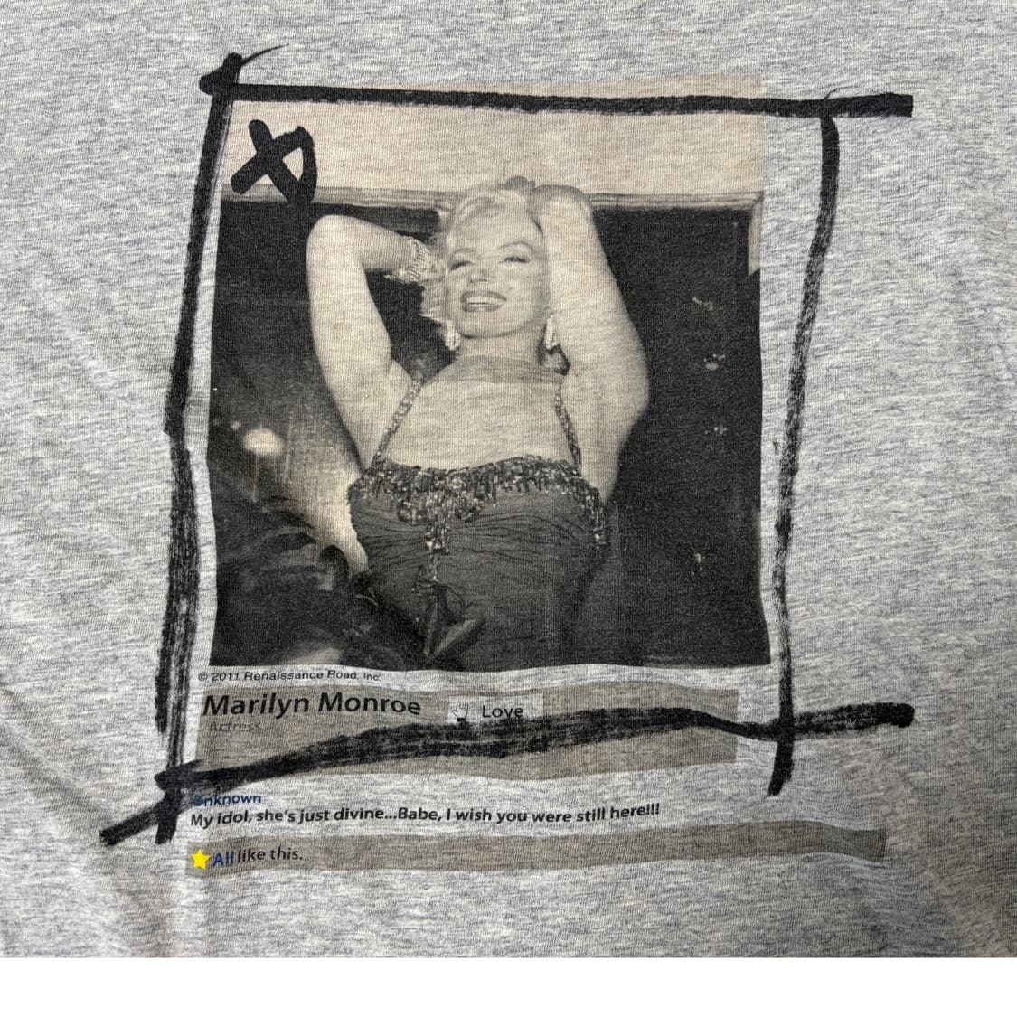 2011 돌체앤가바나 마를린 먼로 티서츠  상품이미지4