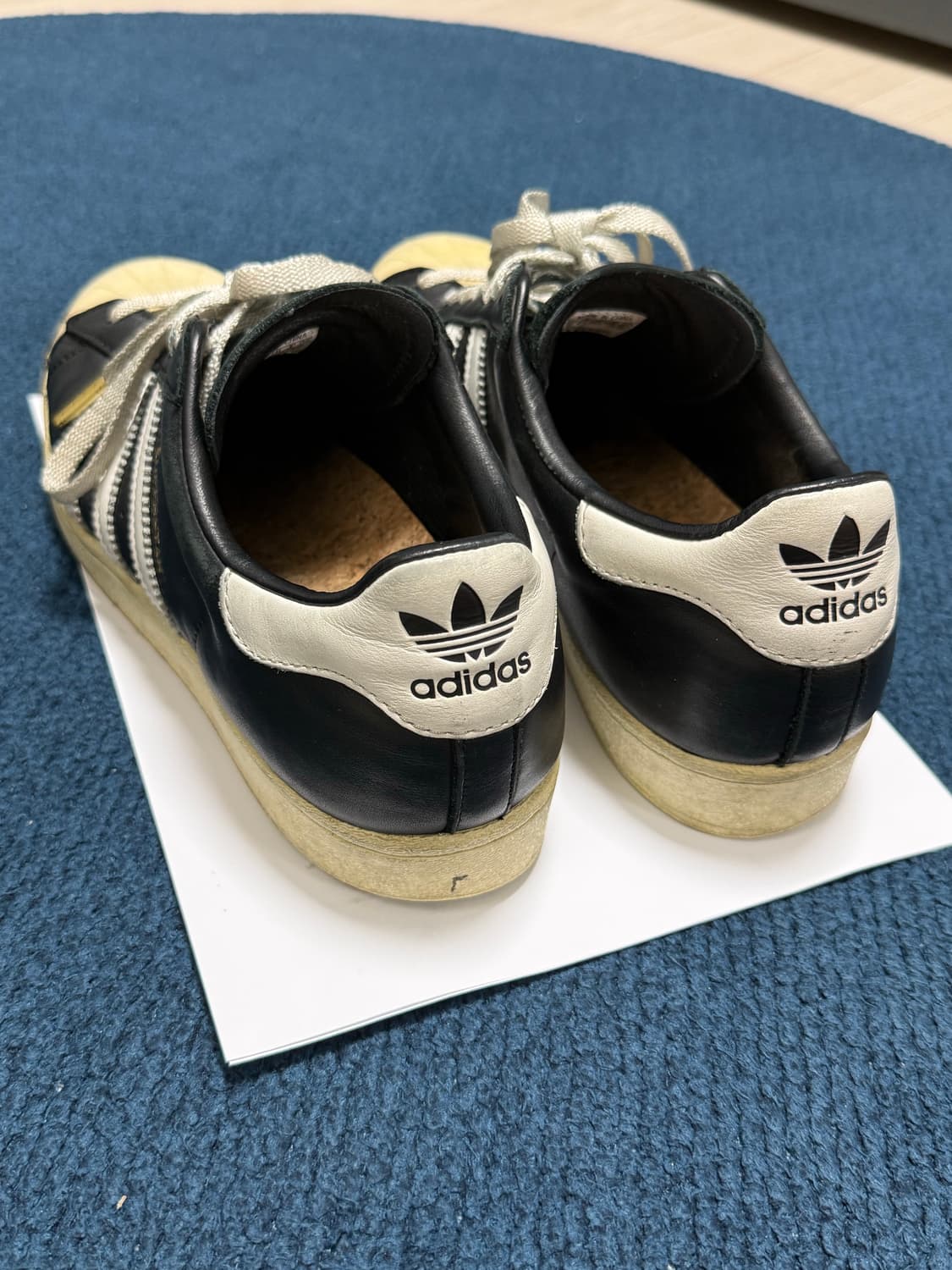 [270] 아디다스 슈퍼스타 프리미엄 블랙 상품이미지5