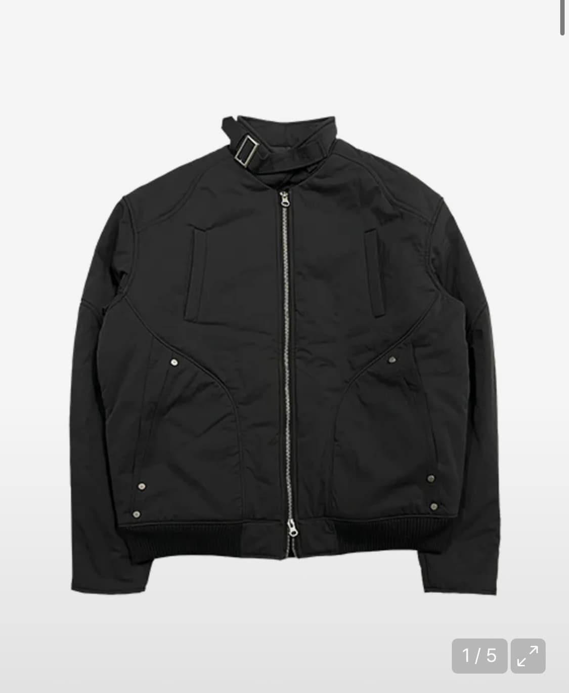 [M] 더콜모 레이싱 봄버 차콜 상품이미지1