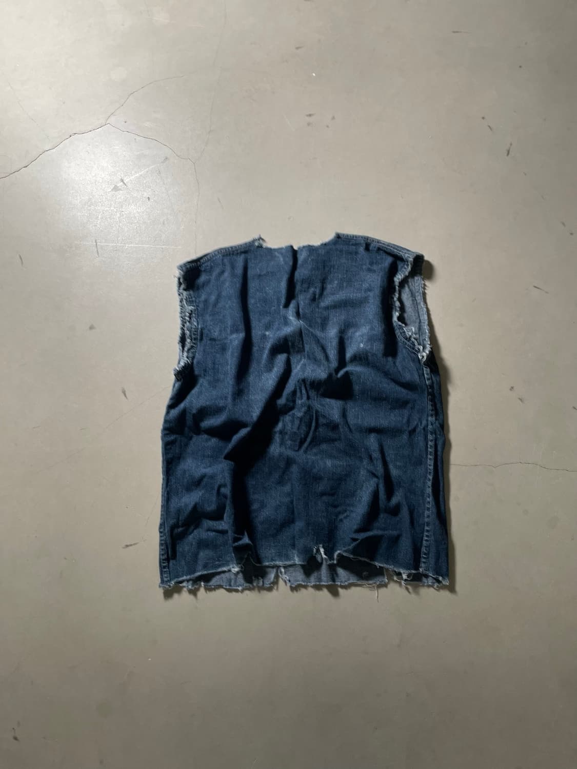 80’s US Army Vintage Cut-Off Denim Vest 상품이미지6