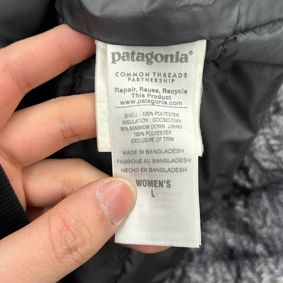 L 파타고니아 여성용 다운 경량패딩  상품이미지5