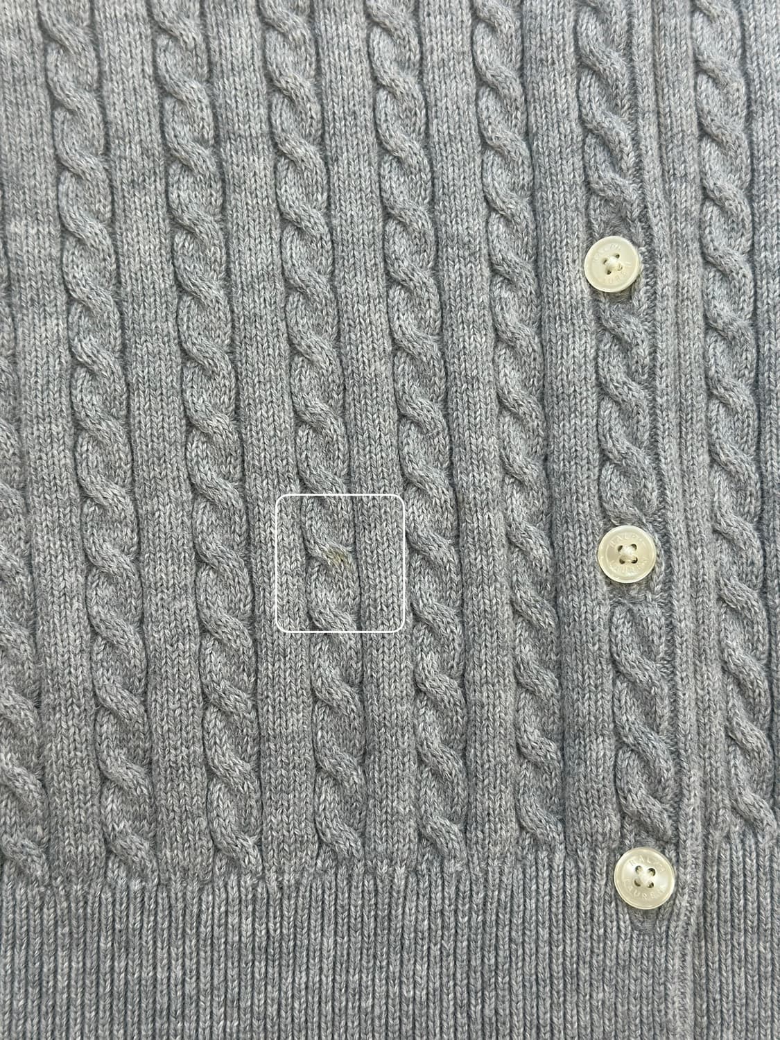폴로 랄프로렌 그레이 케이블 니트 가디건 상품이미지7
