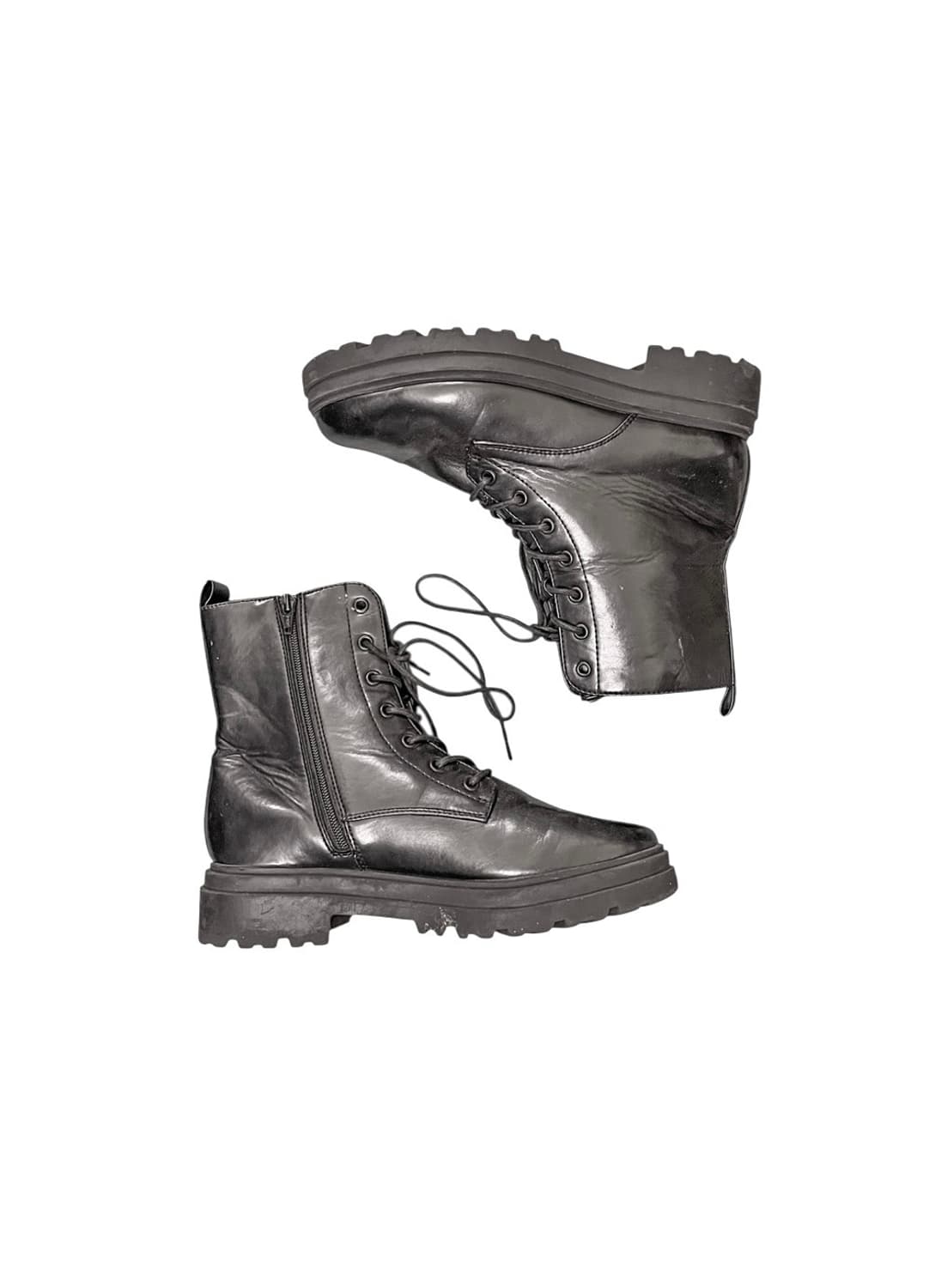 LEATHER COMBAT BOOTS 상품이미지3
