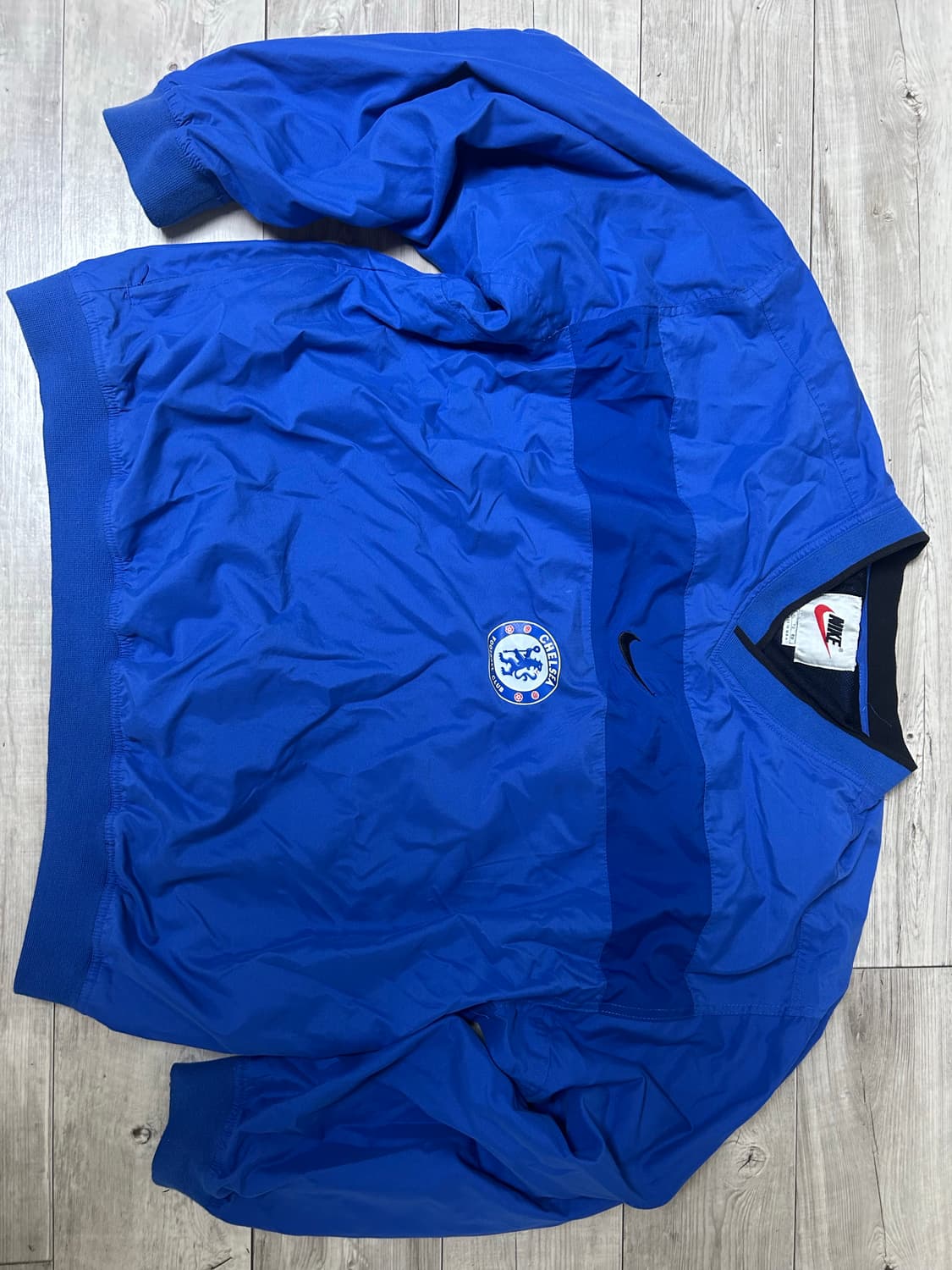 나이키 첼리 FC 바람막이 블루 상품이미지1