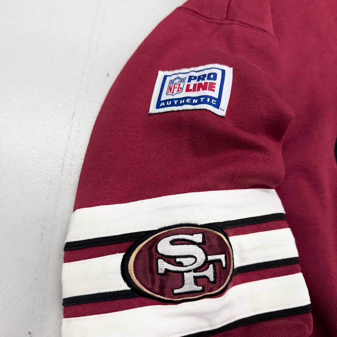 스타터 X NFL 90s 프로라인 49ers 샌프란시스코 스웻 맨투맨 상품이미지4