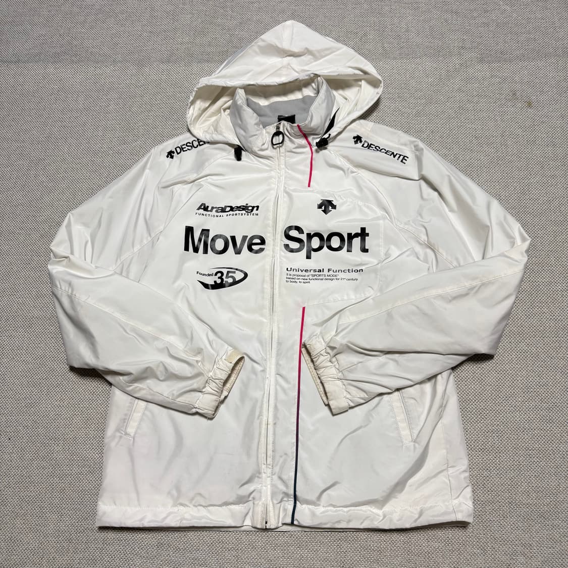 데상트 MOVE SPORT 기모 바람막이 자켓 상품이미지1