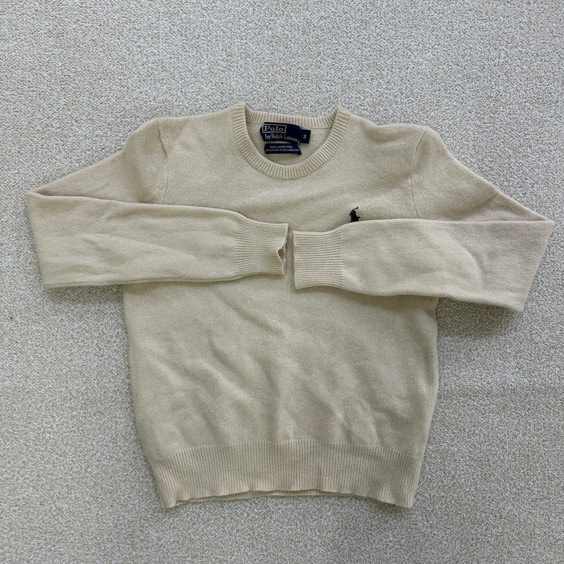 S 폴로 랄프로렌 울 니트 스웨터 0317D 상품이미지1