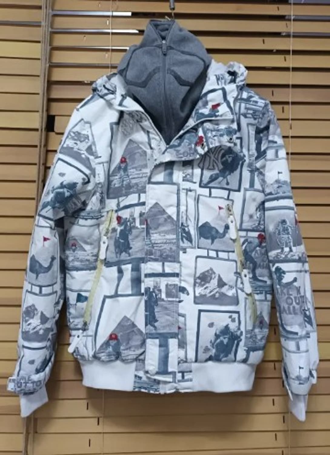 MLB 스키후드패딩점퍼 100사이즈 상품이미지2