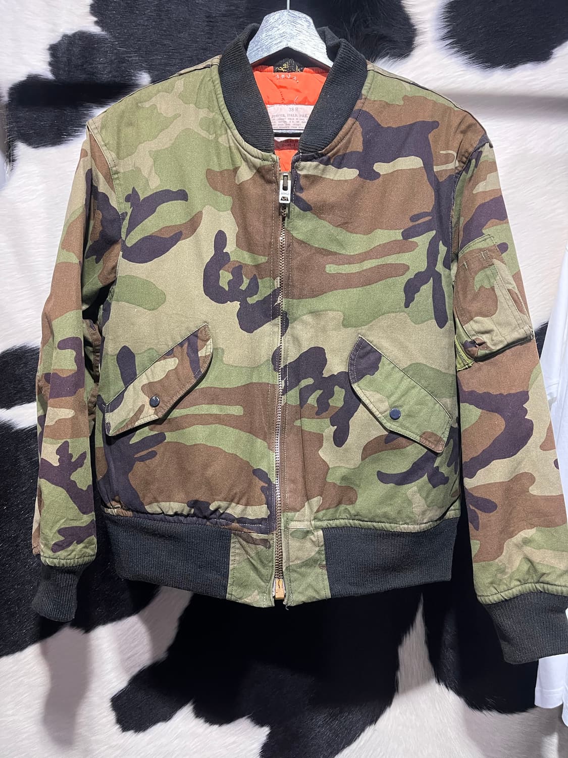 휴스턴 카모Ma-1 상품이미지3