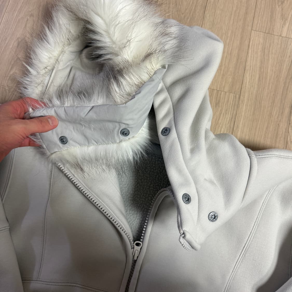 팔라스 아크틱 후드 콘크리트 그레이 - 25SS 상품이미지4