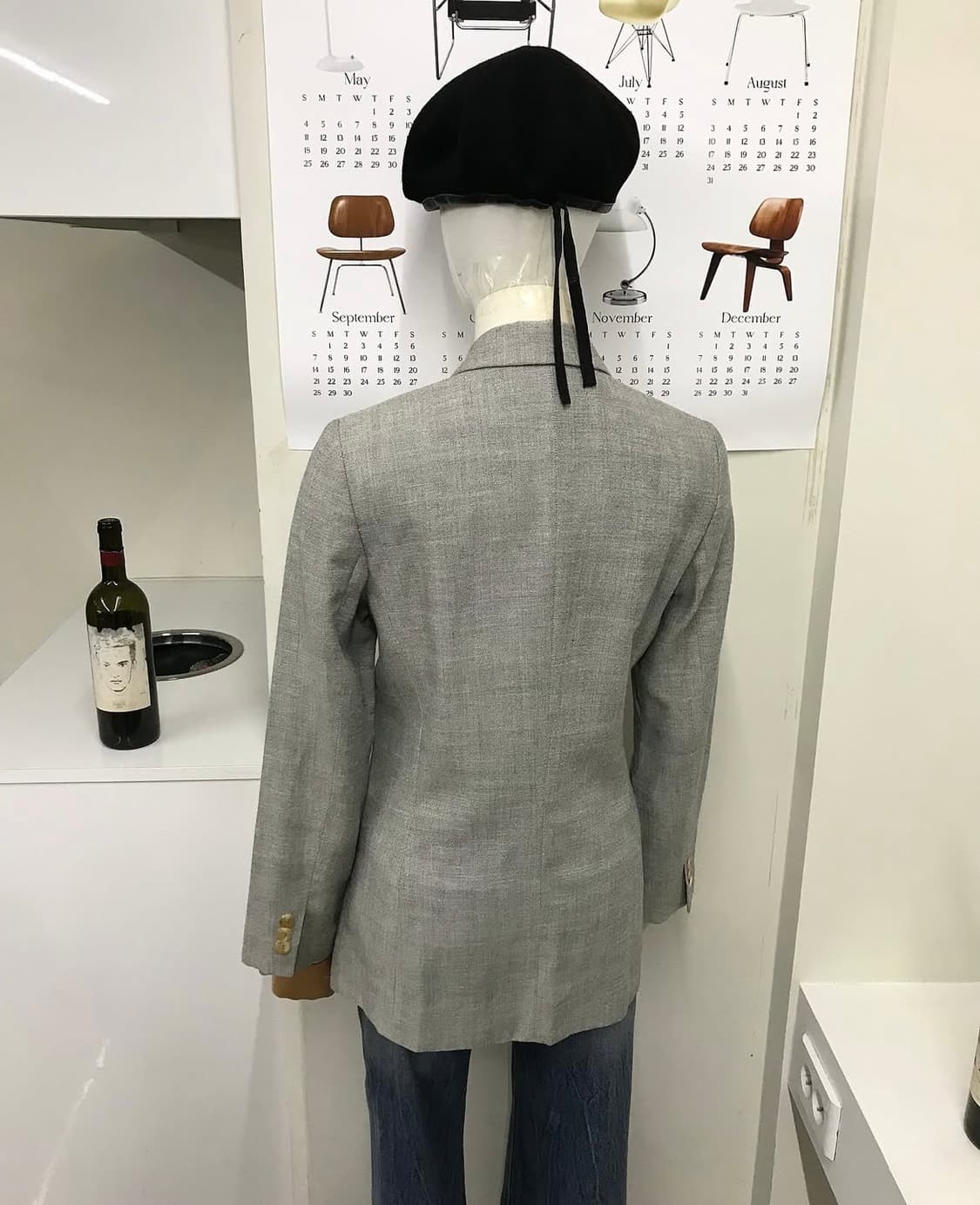 버버리 울 자켓 상품이미지3